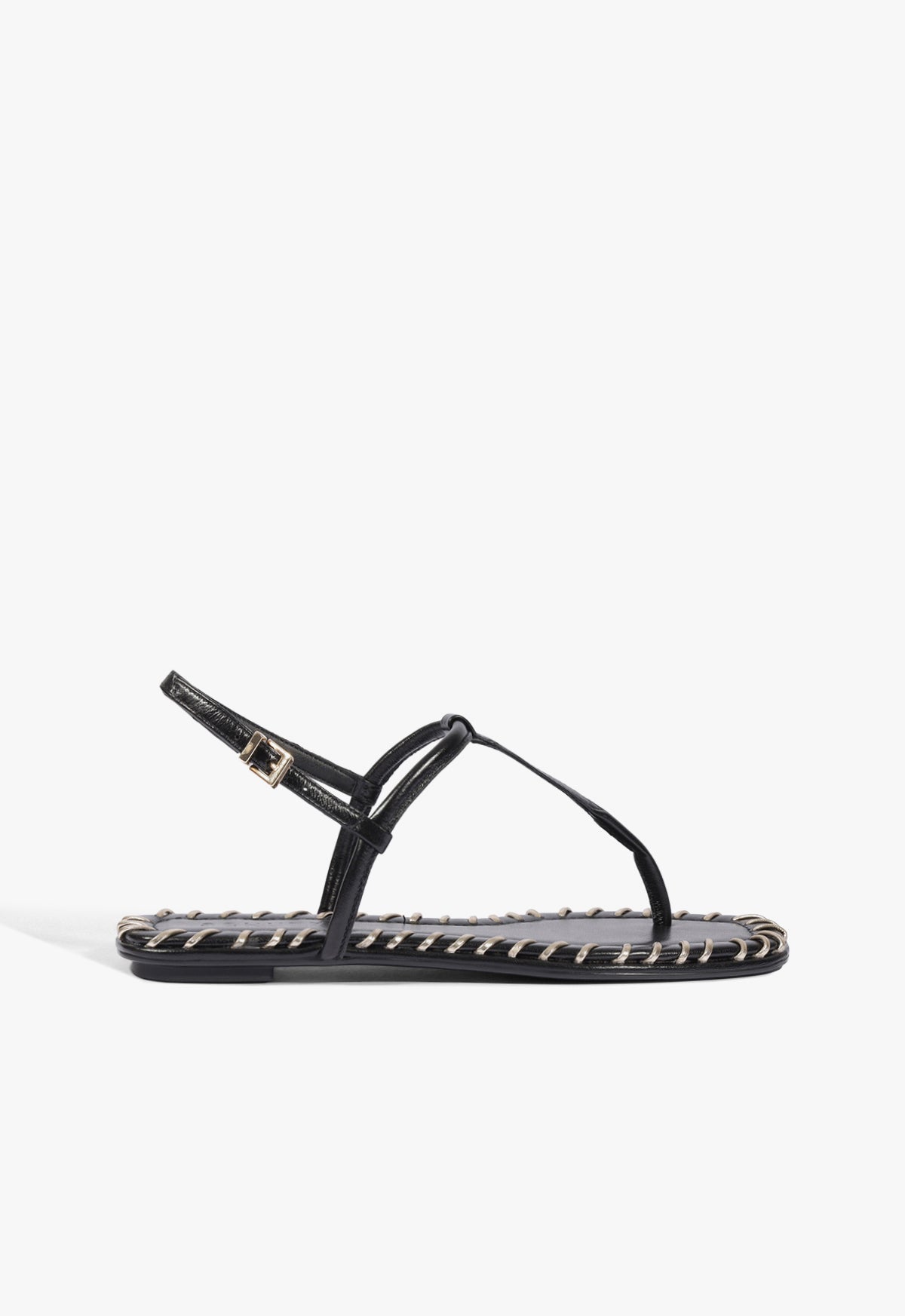 Elsha Sewing Leather Sandal