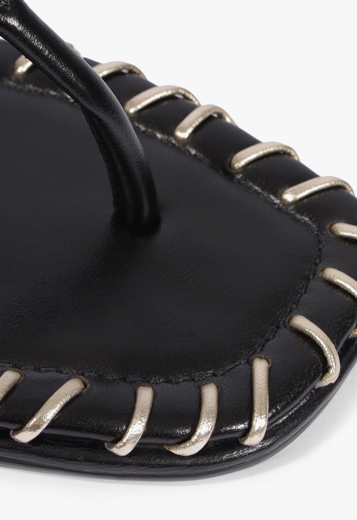 Elsha Sewing Leather Sandal