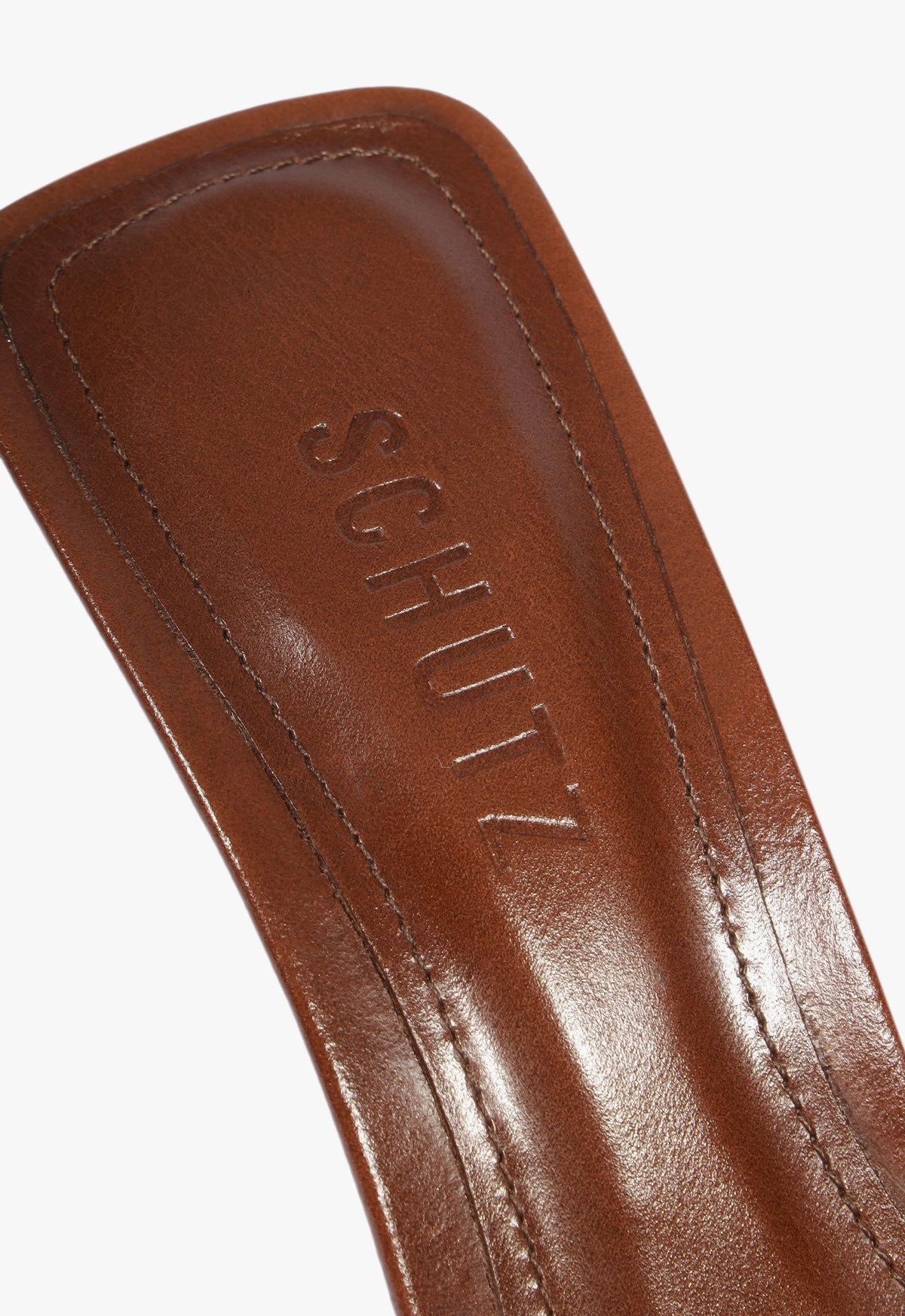 Keefa Leaf Mule Leather Sandal
