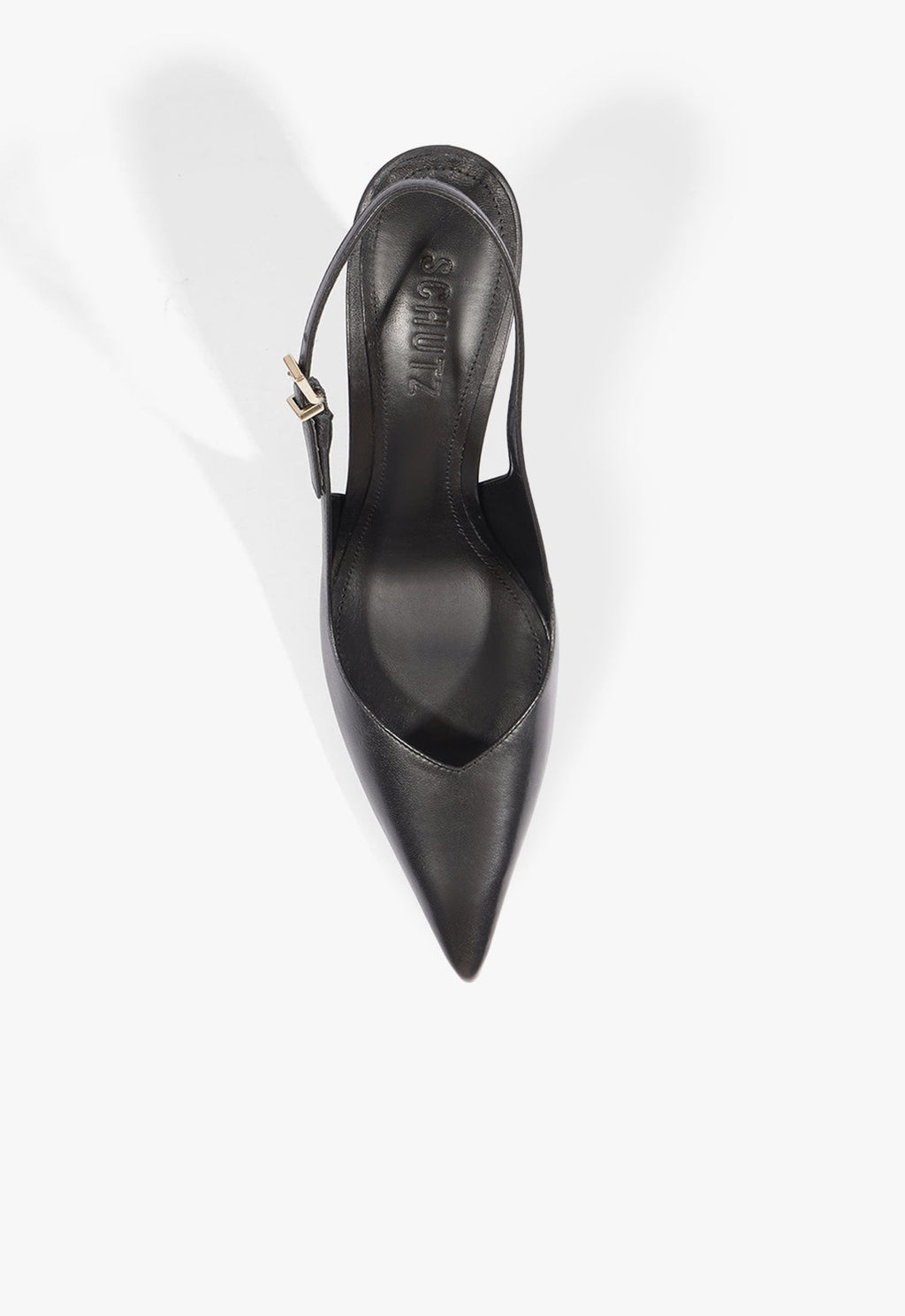 Lexi Sling Block Leather Pump
