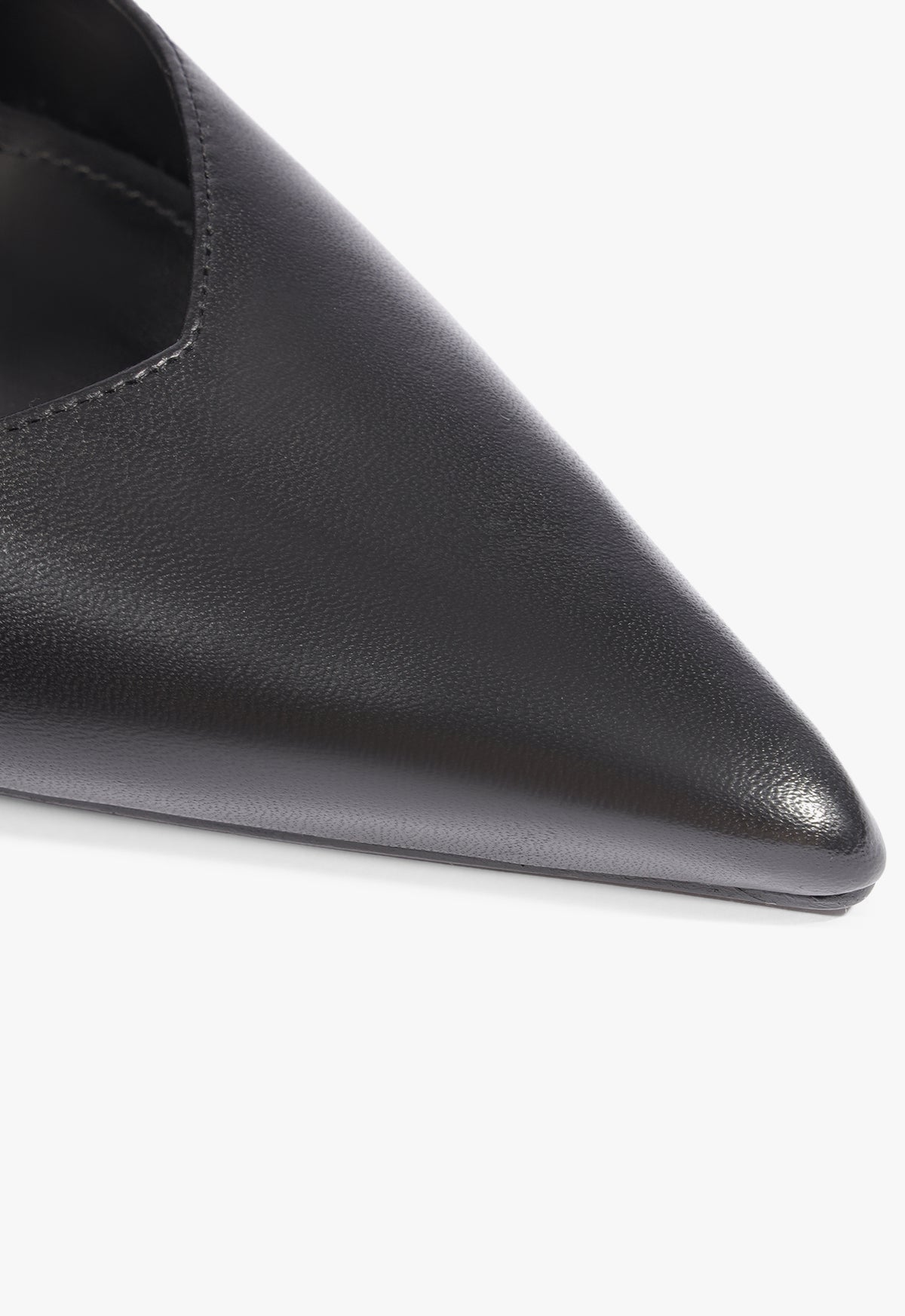 Lexi Sling Block Leather Pump
