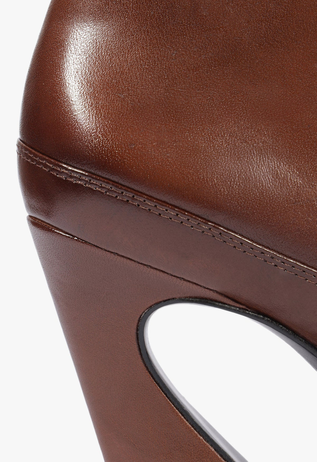 Lexi Mid Leather Bootie