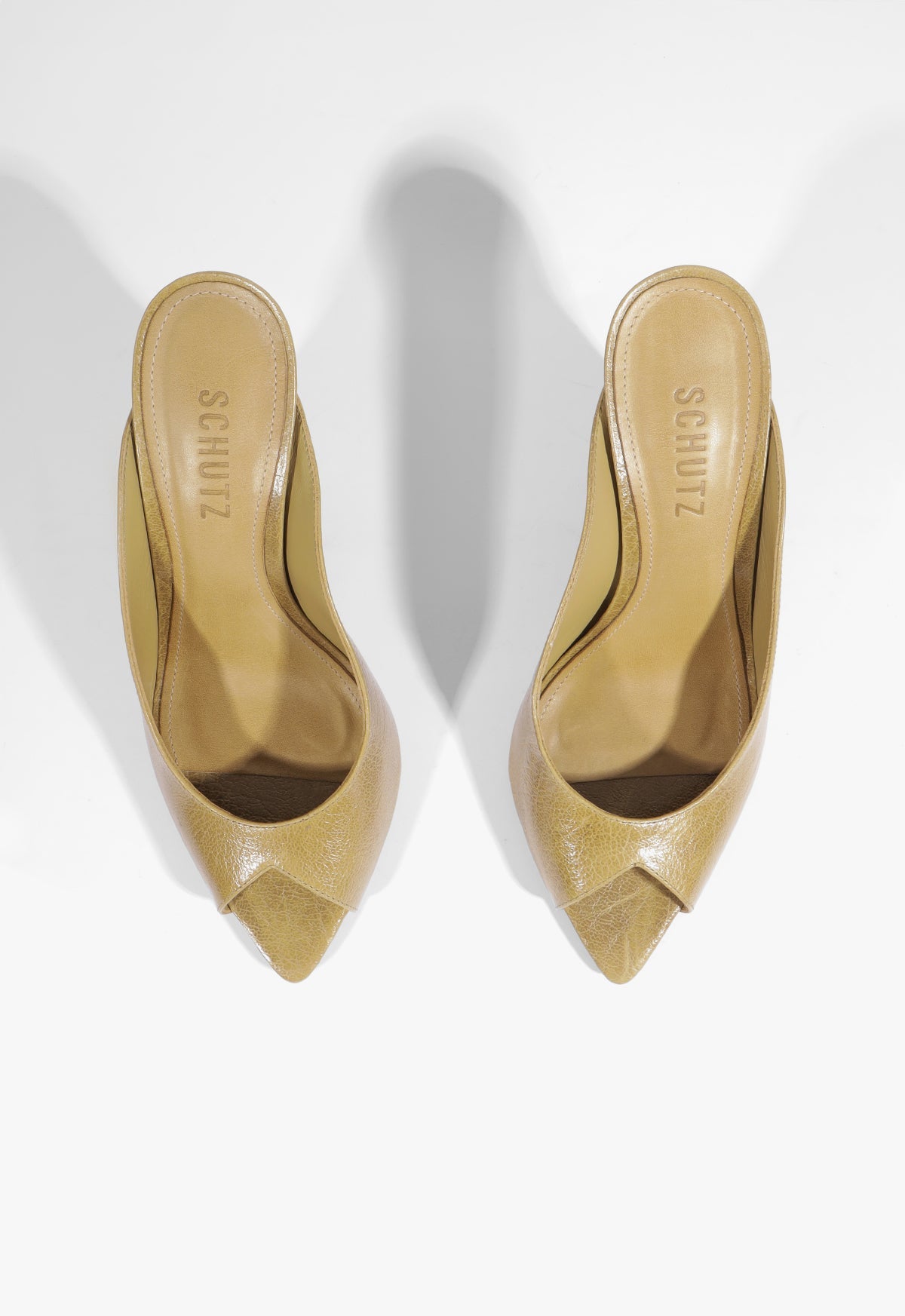 Lexi Block Mule Leather Sandal