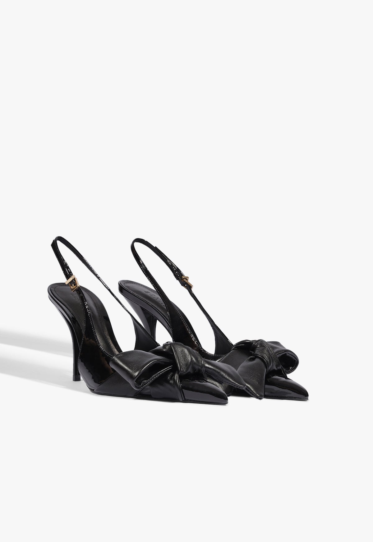 Liora Bow Patent Leather Pump