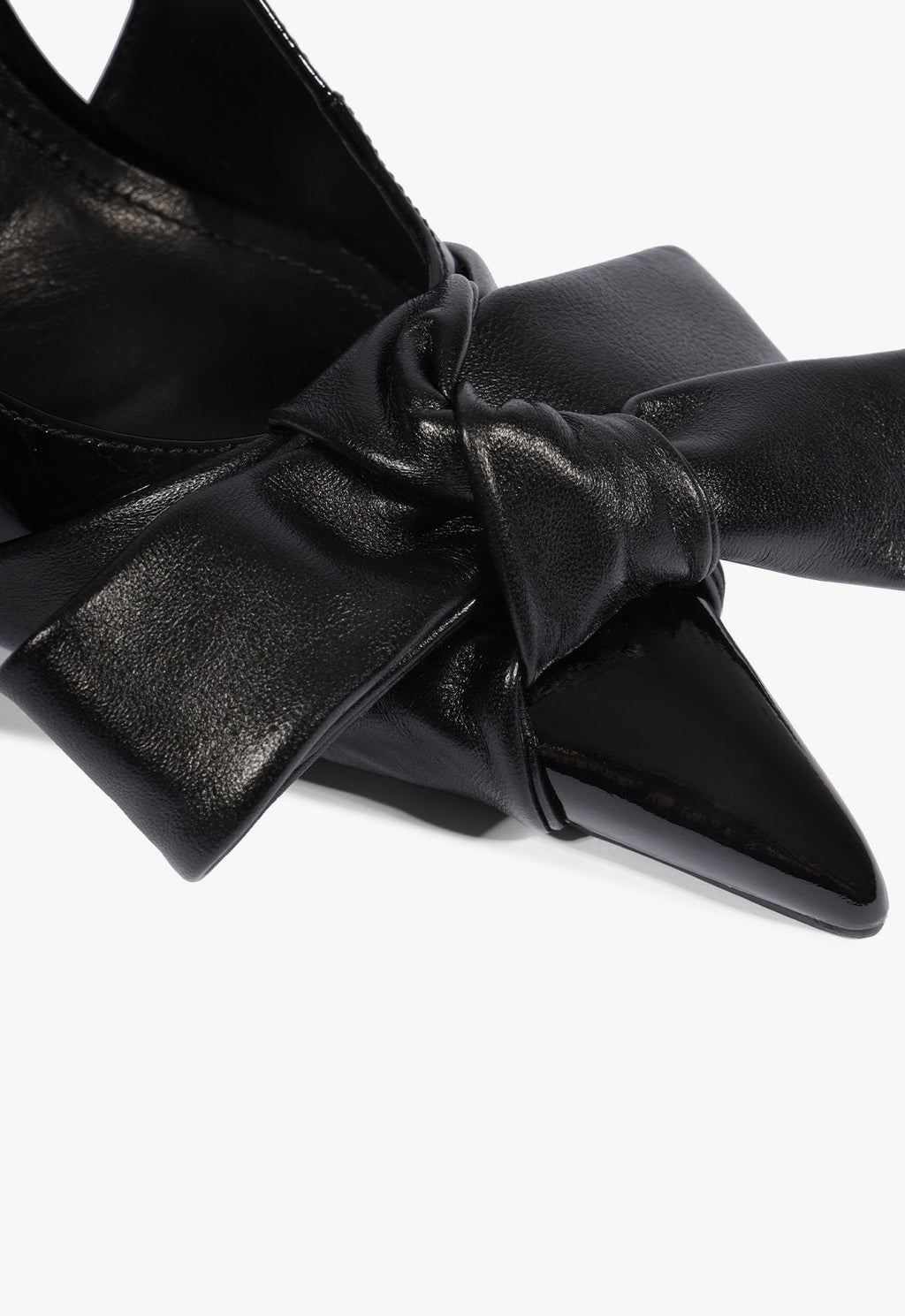 Liora Bow Patent Leather Pump