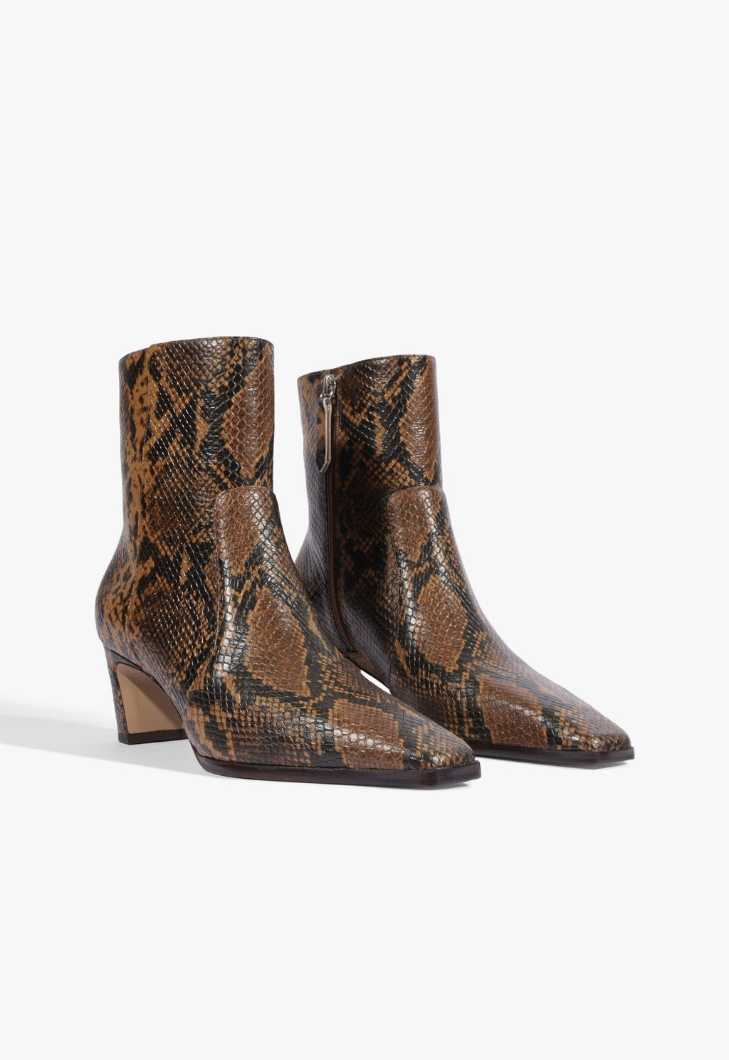 Delila Leather Bootie