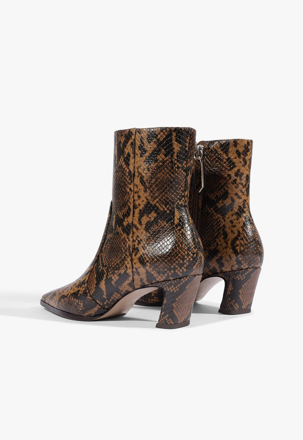 Delila Leather Bootie