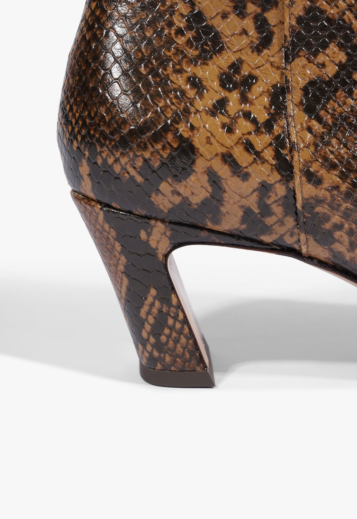Delila Leather Bootie