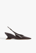 Siena Mid Buckle Leather Pump