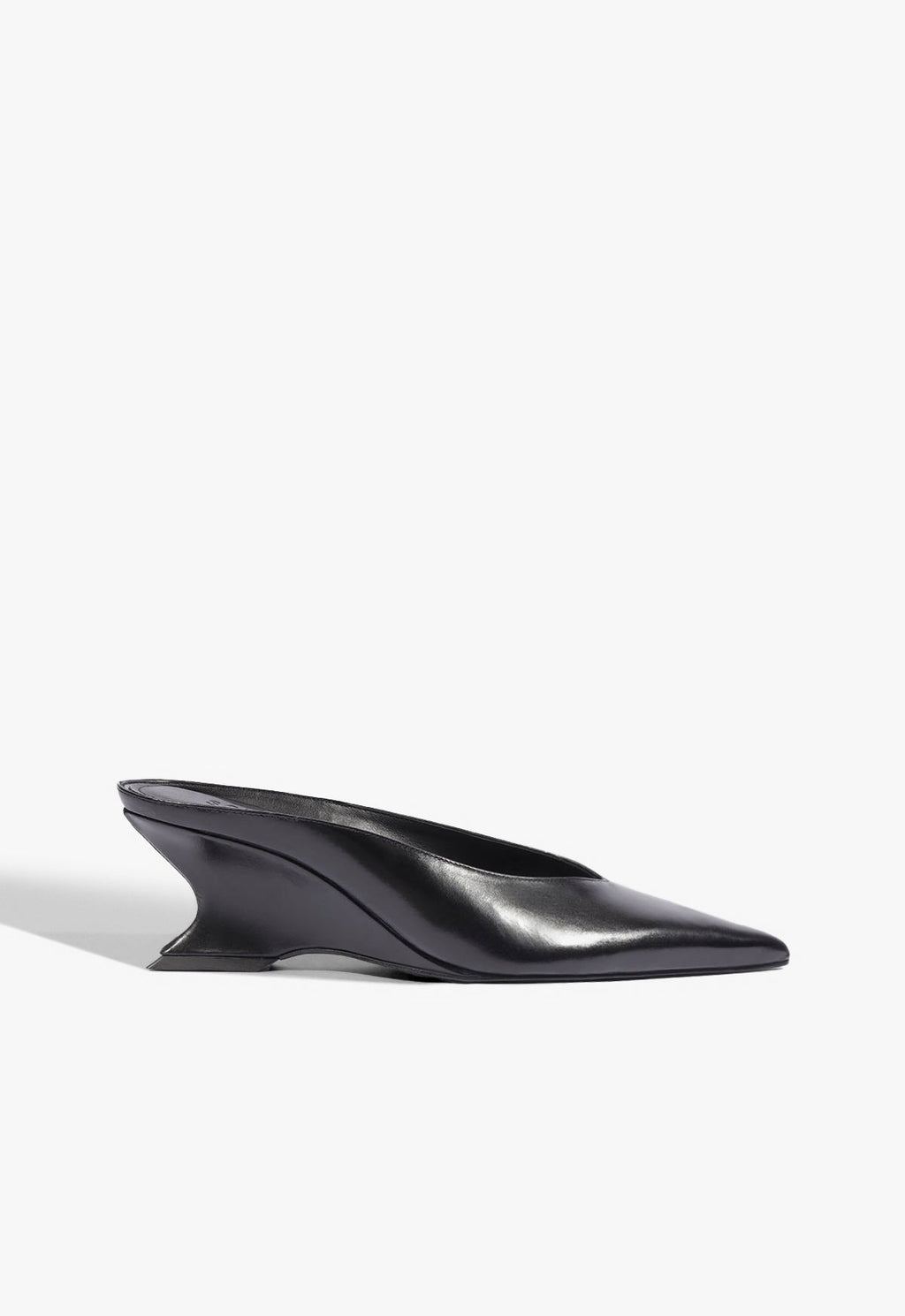 Siena Mid Mule Leather Pump