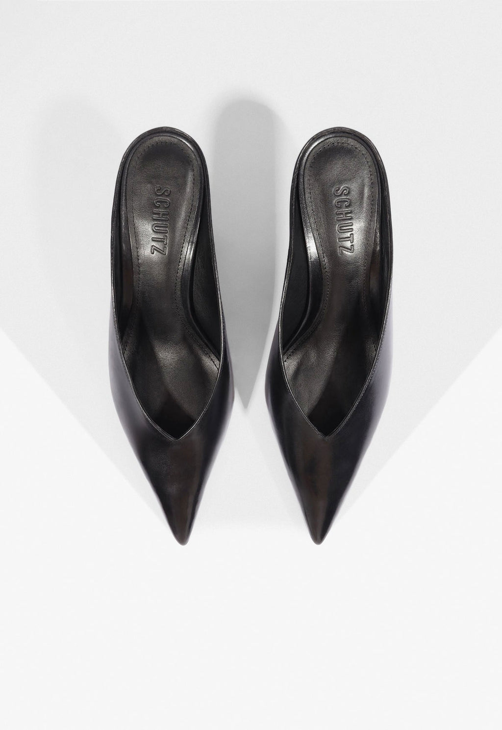 Siena Mid Mule Leather Pump
