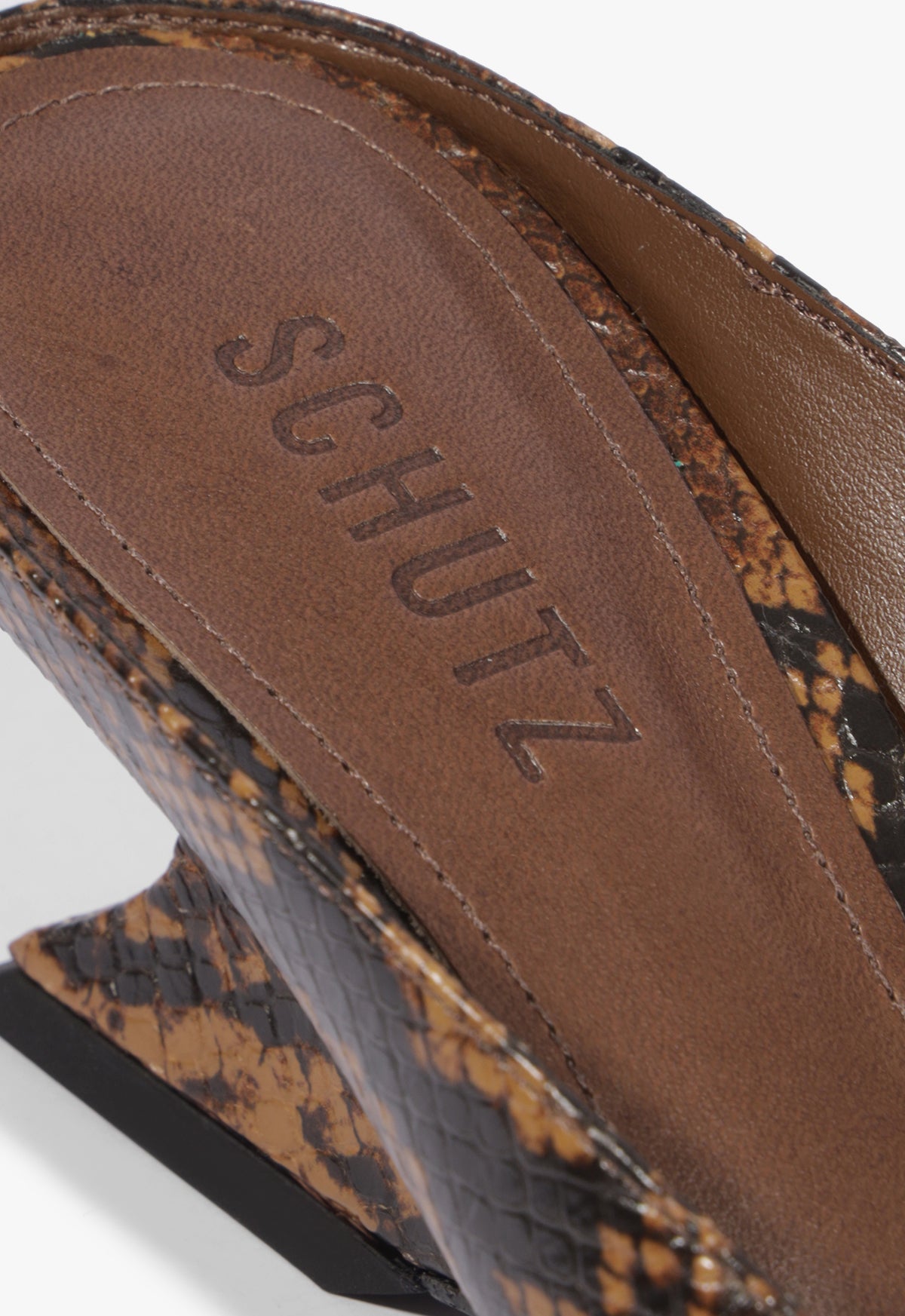 Siena Mid Mule Leather Pump