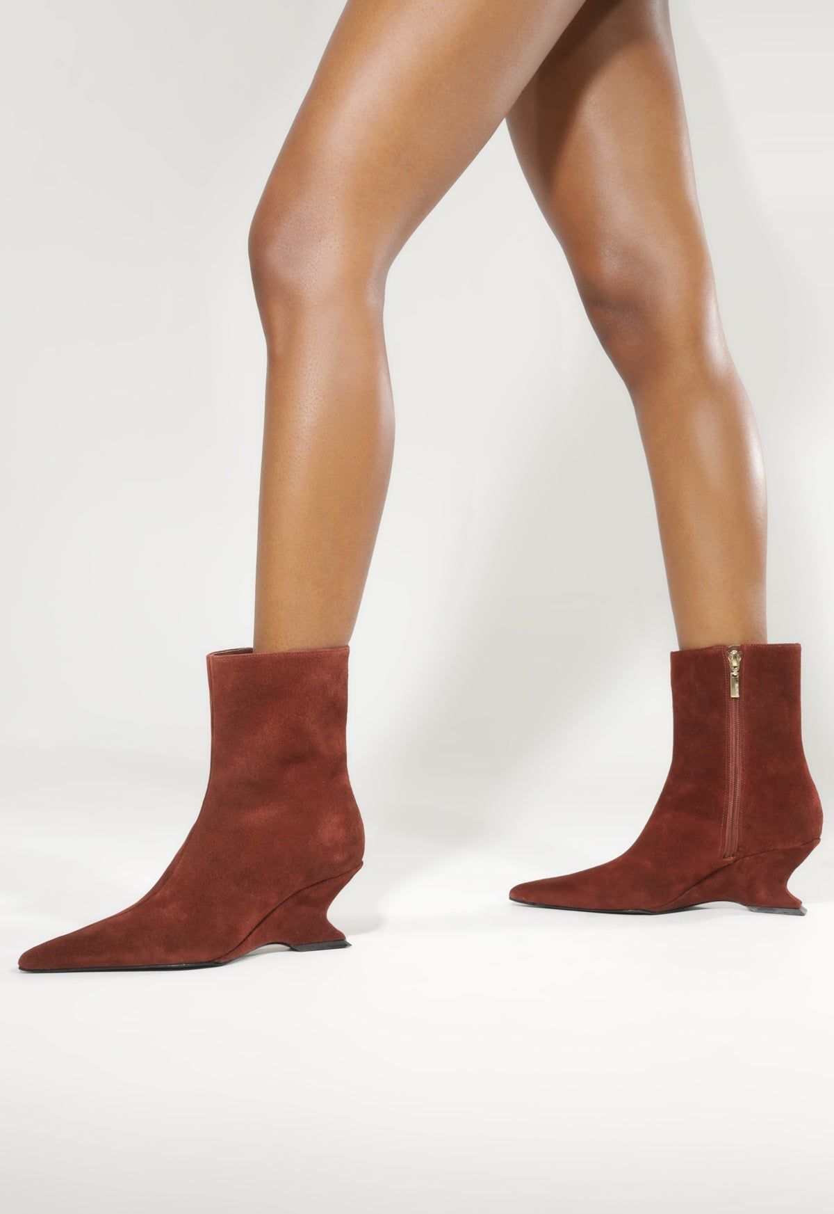 Siena Mid Suede Bootie