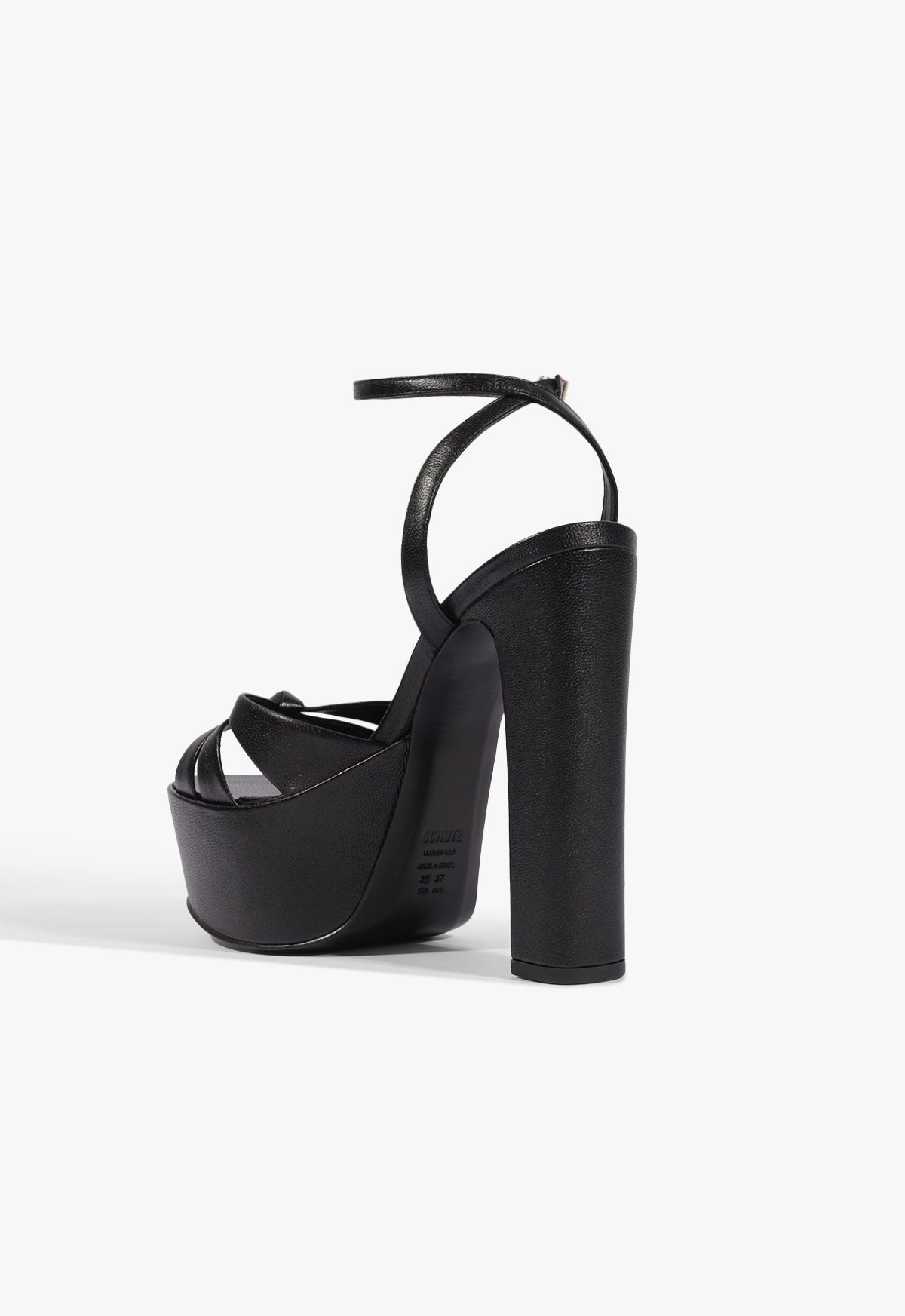 Carmen Platform Leather Sandal