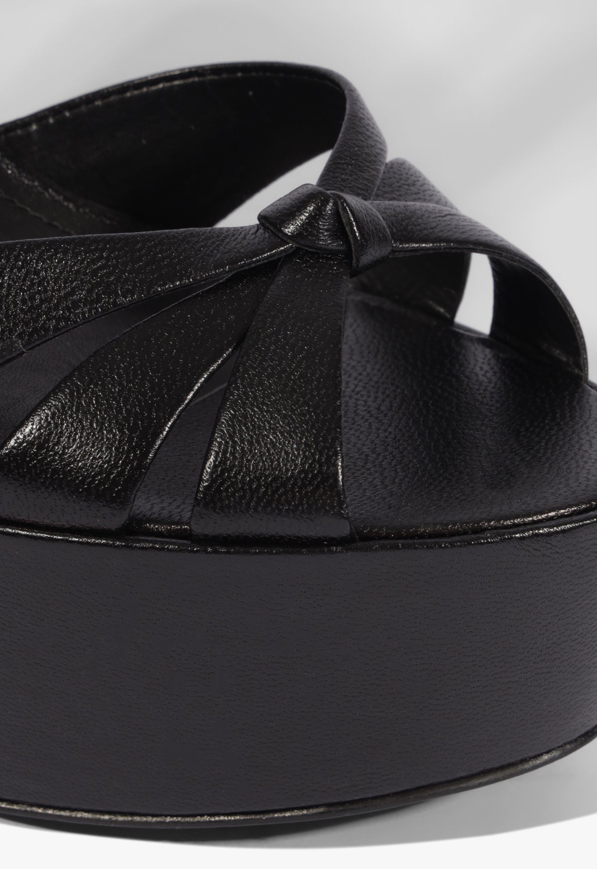 Carmen Platform Leather Sandal