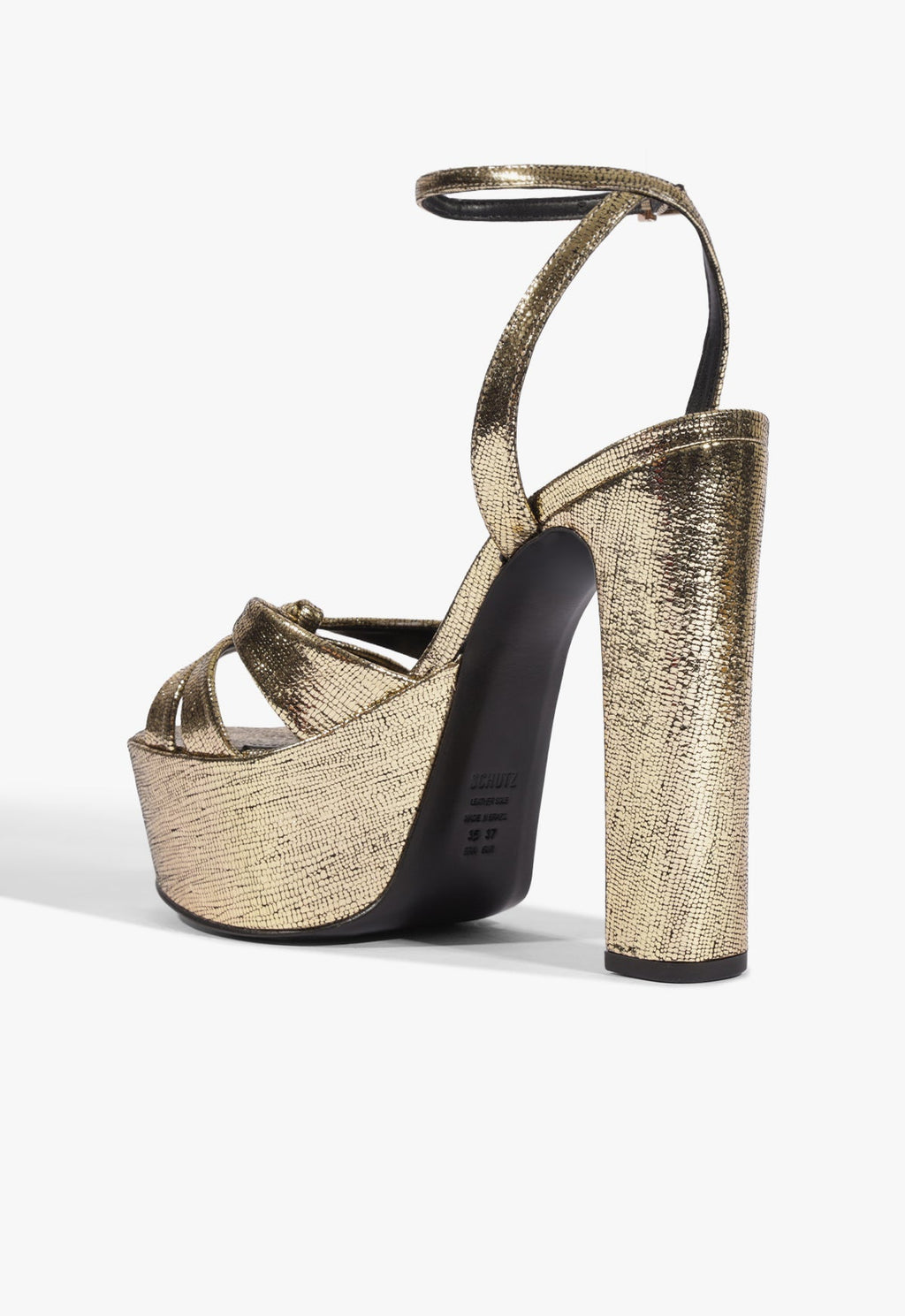 Carmen Platform Leather Sandal