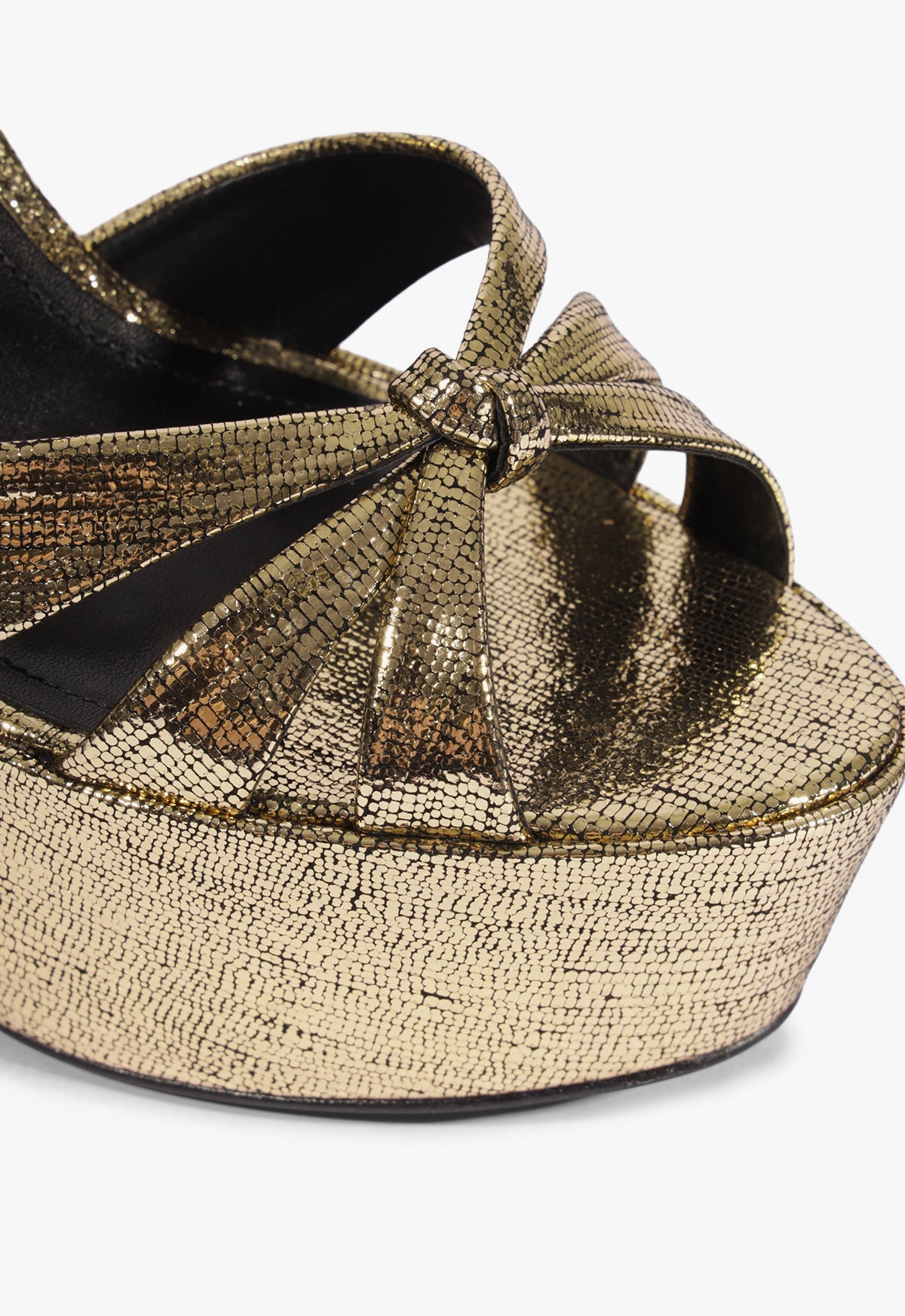 Carmen Platform Leather Sandal