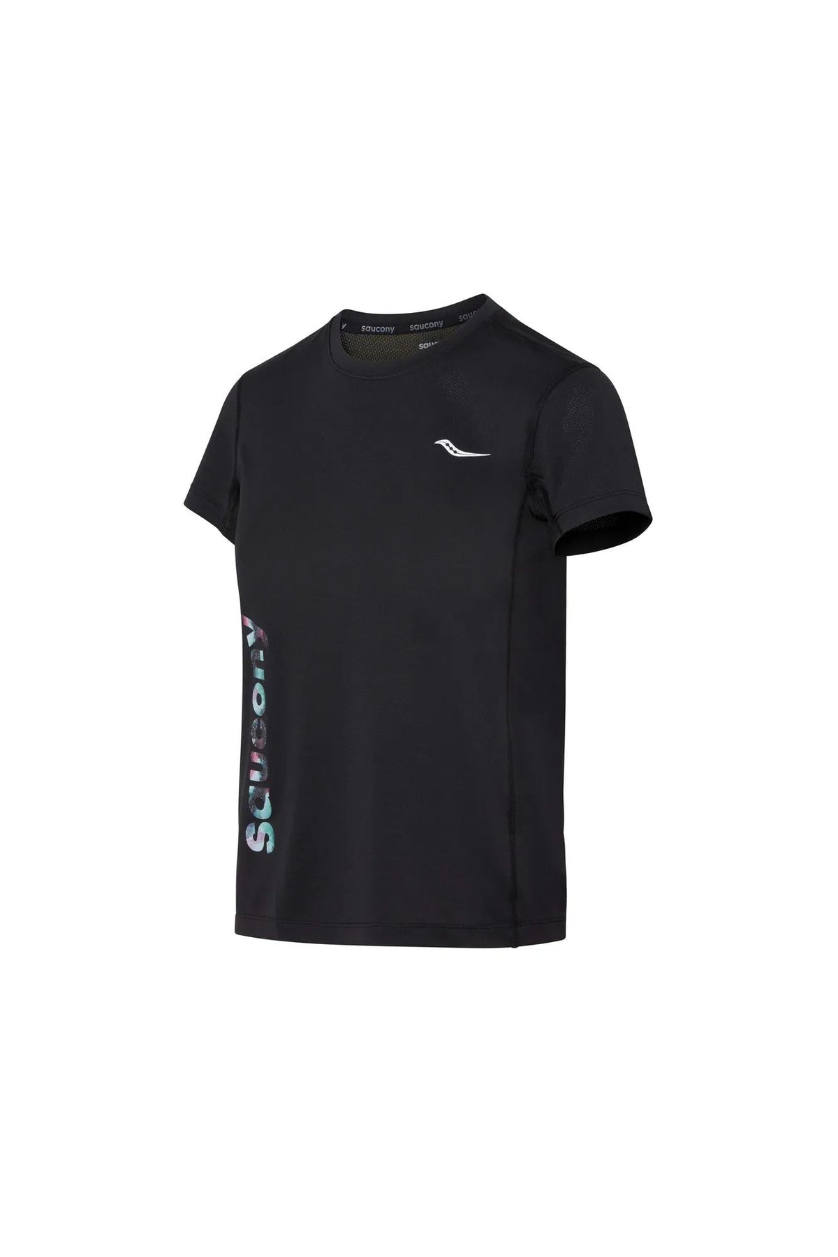 Women's Saucony Stopwatch Graphic Short Sleeve