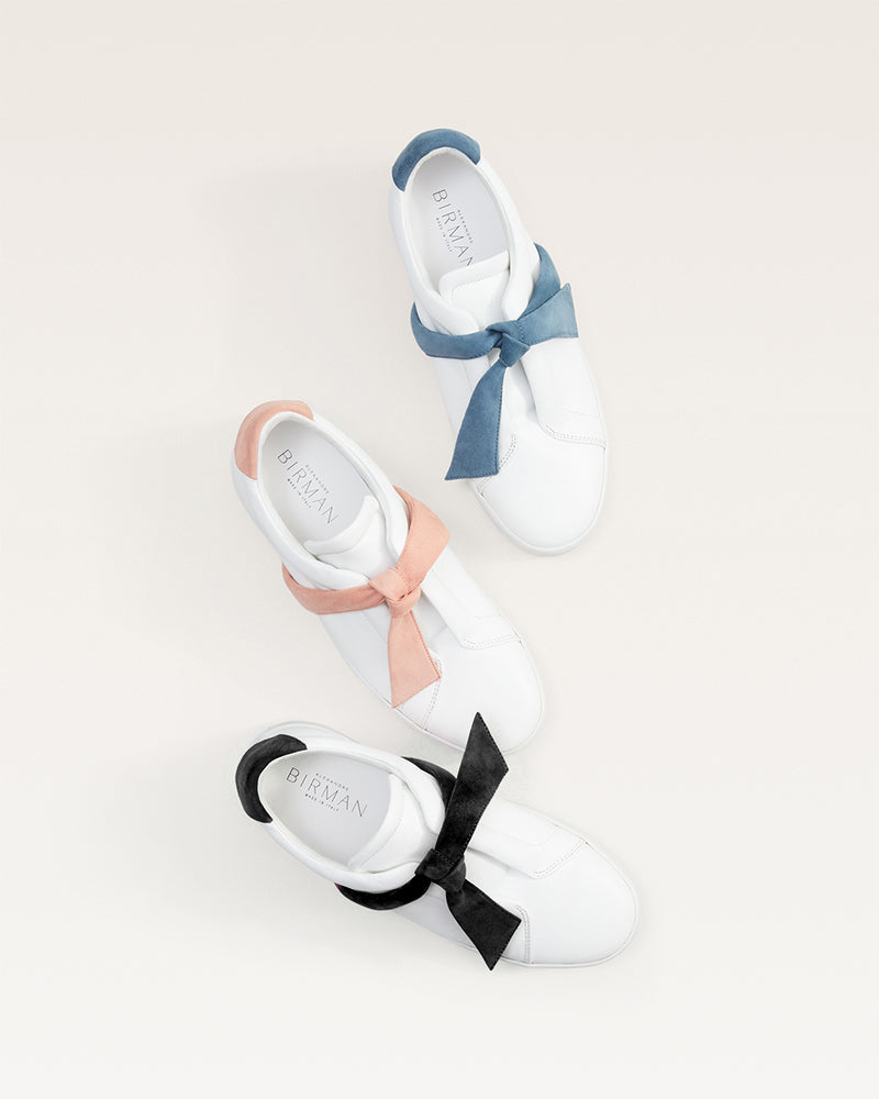 Clarita Sneaker Suede Black & White