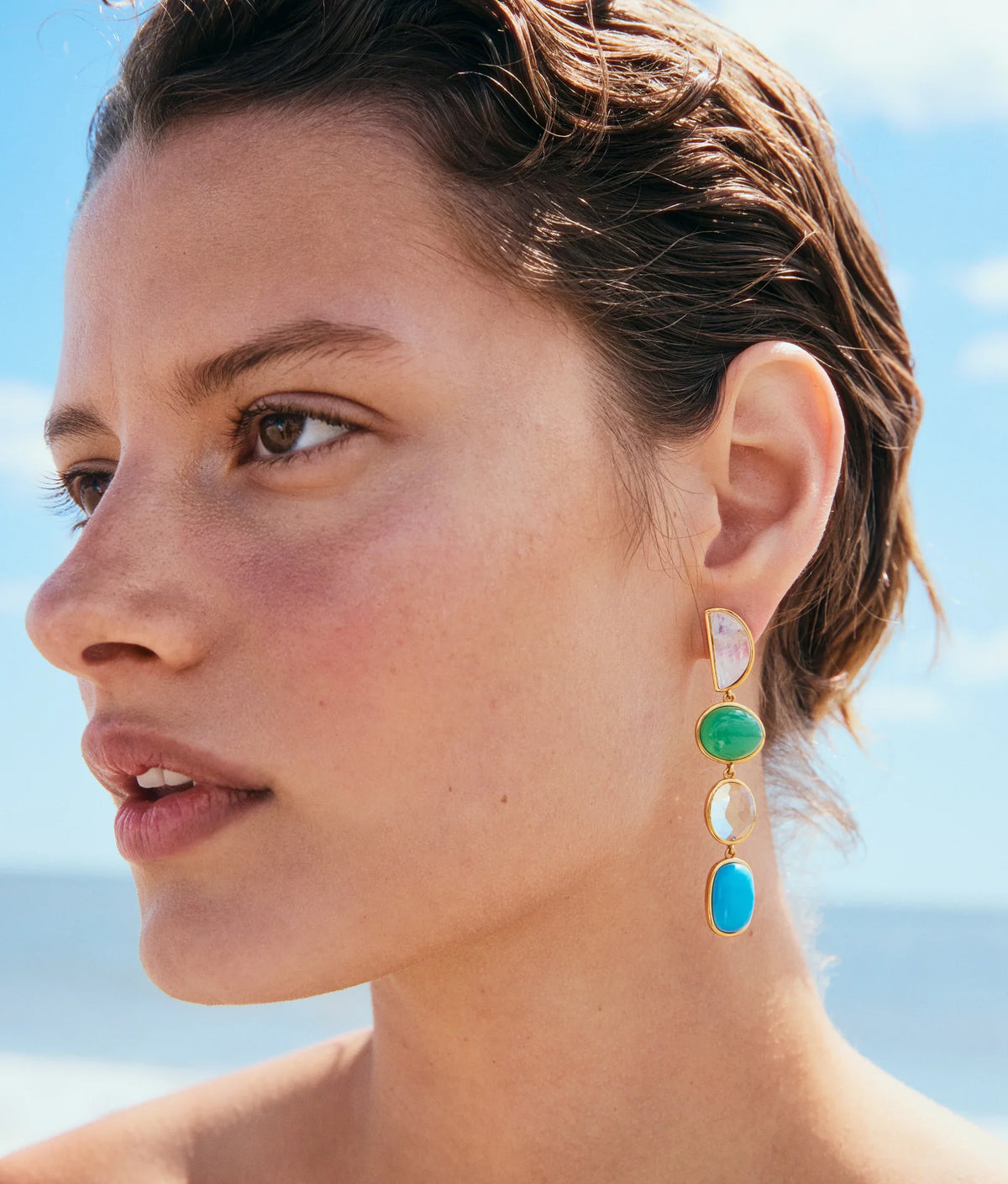 Lizzie Fortunato Cala Drop Earrings
