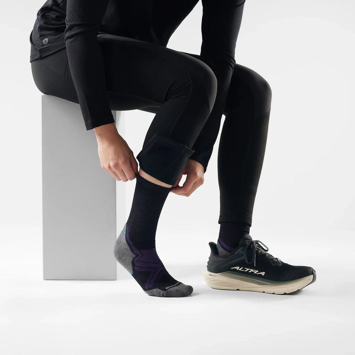 Women's Smartwool Run Cold Weather Crew Socks