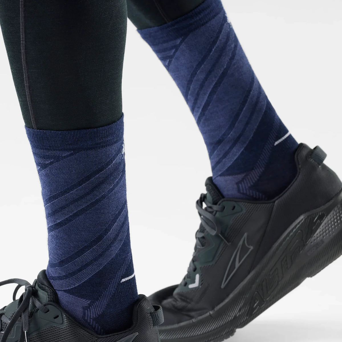 Unisex Smartwool Run Pattern Crew Socks