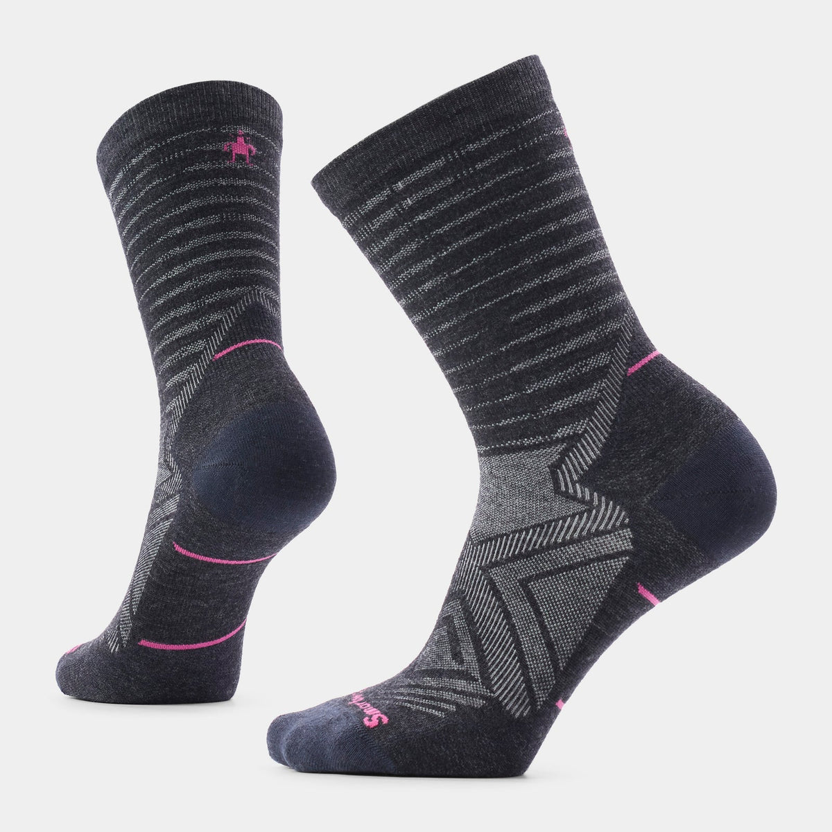 Women's Smartwool Run Pattern Crew Socks