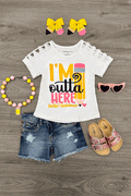 "I'm Outta Here, Hello! Summer" School Top