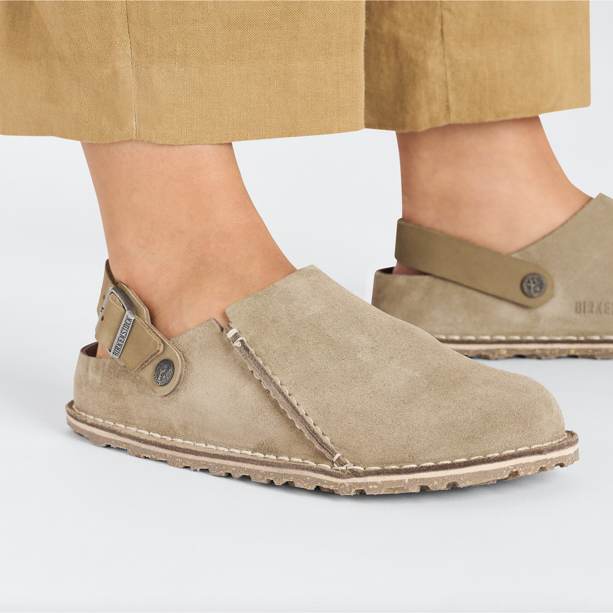 Birkenstock Women's Lutry Premium Suede Leather