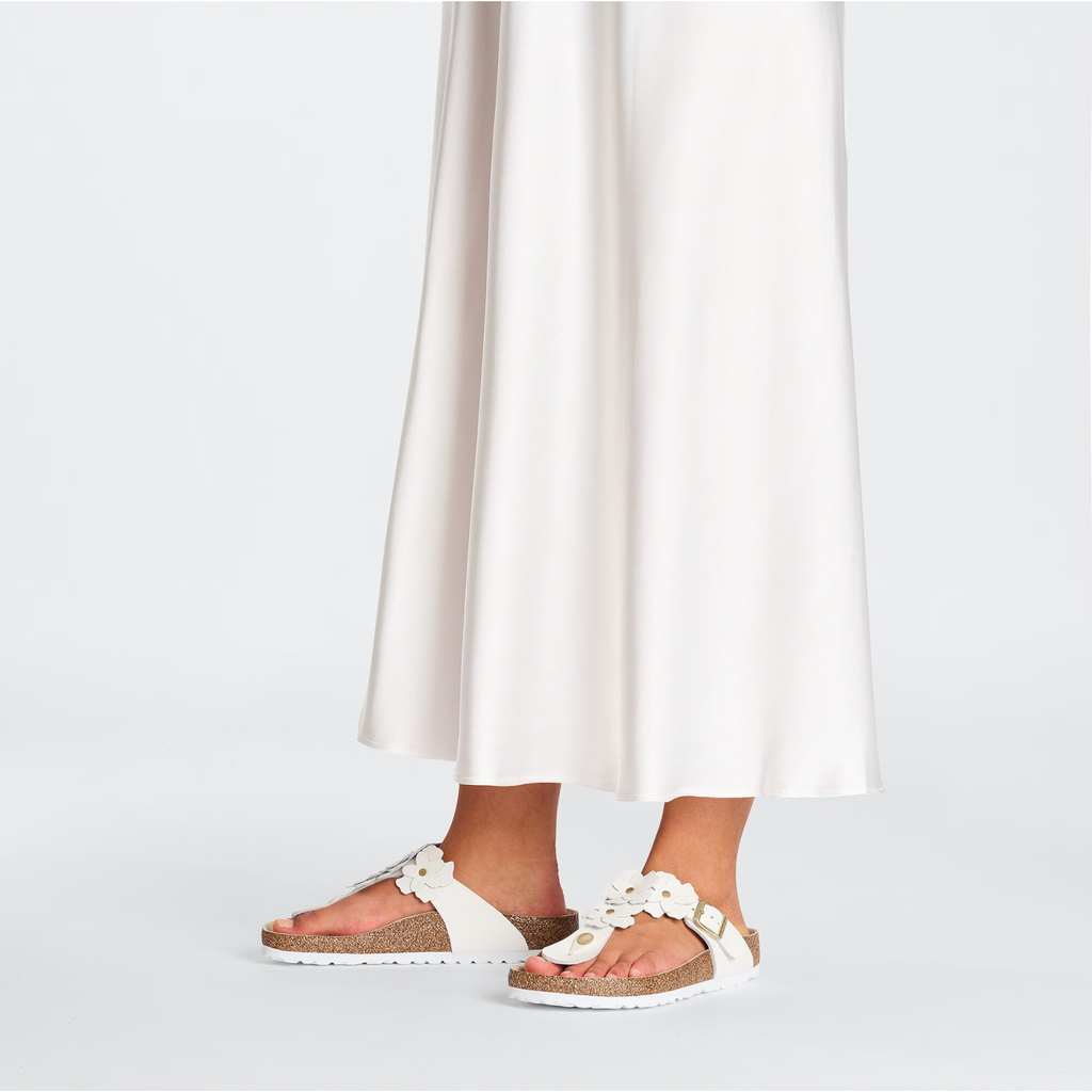 Birkenstock Women's Gizeh Flower Leather