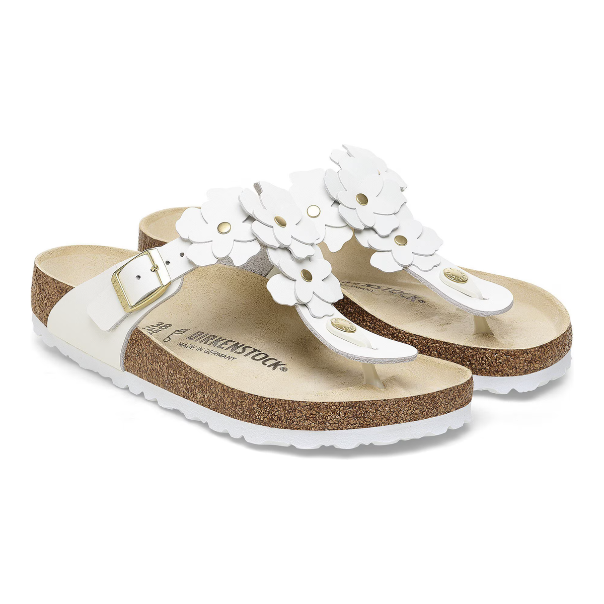 Birkenstock Women's Gizeh Flower Leather