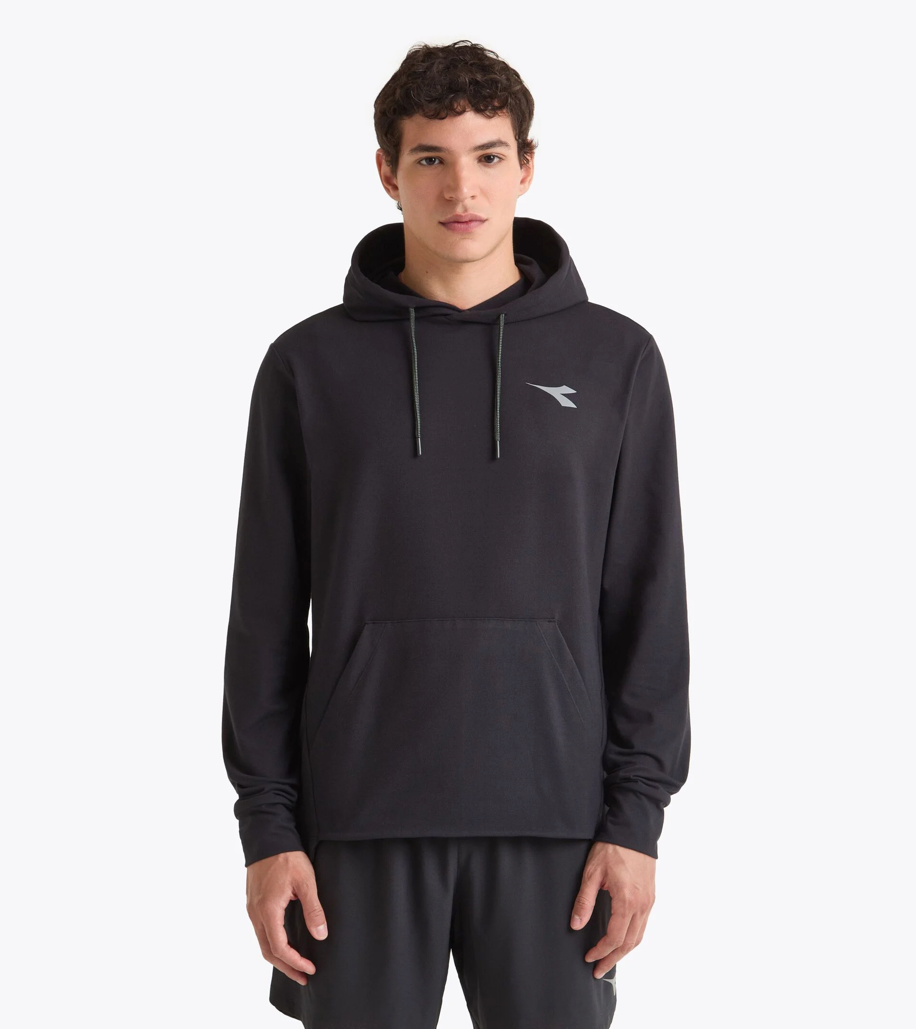 Men's Diadora Jersey Pullover Hoodie Run Crew
