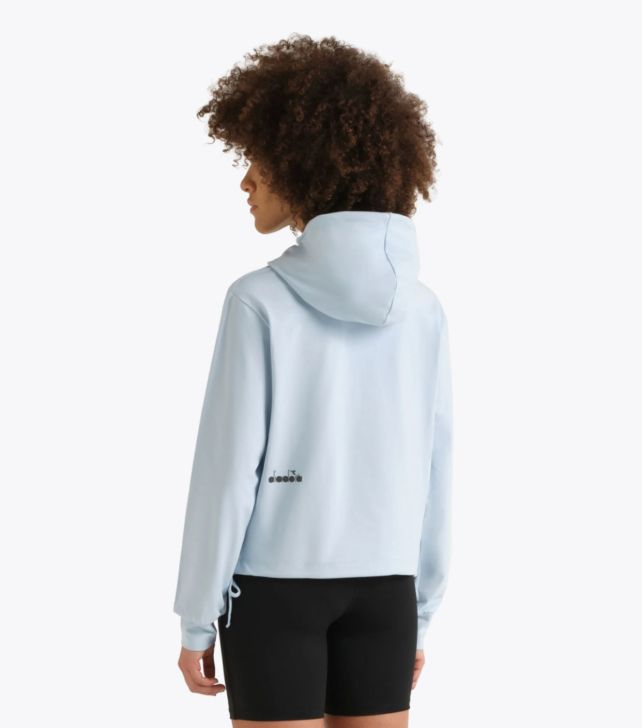 Women's Diadora Jersey Pullover Hoodie Run Crew