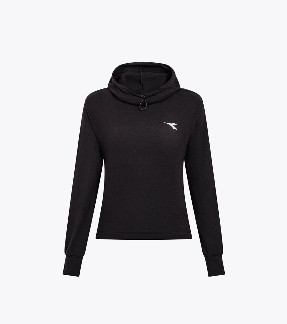 Women's Diadora Jersey Pullover Hoodie Run Crew