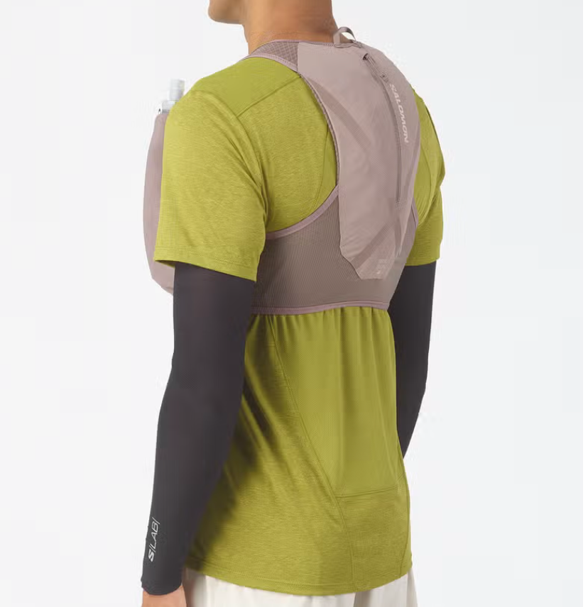 Unisex Salomon Gravel Skin 4 Running Vest with Flasks