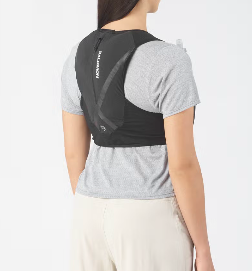 Unisex Salomon Gravel Skin 4 Running Vest with Flasks