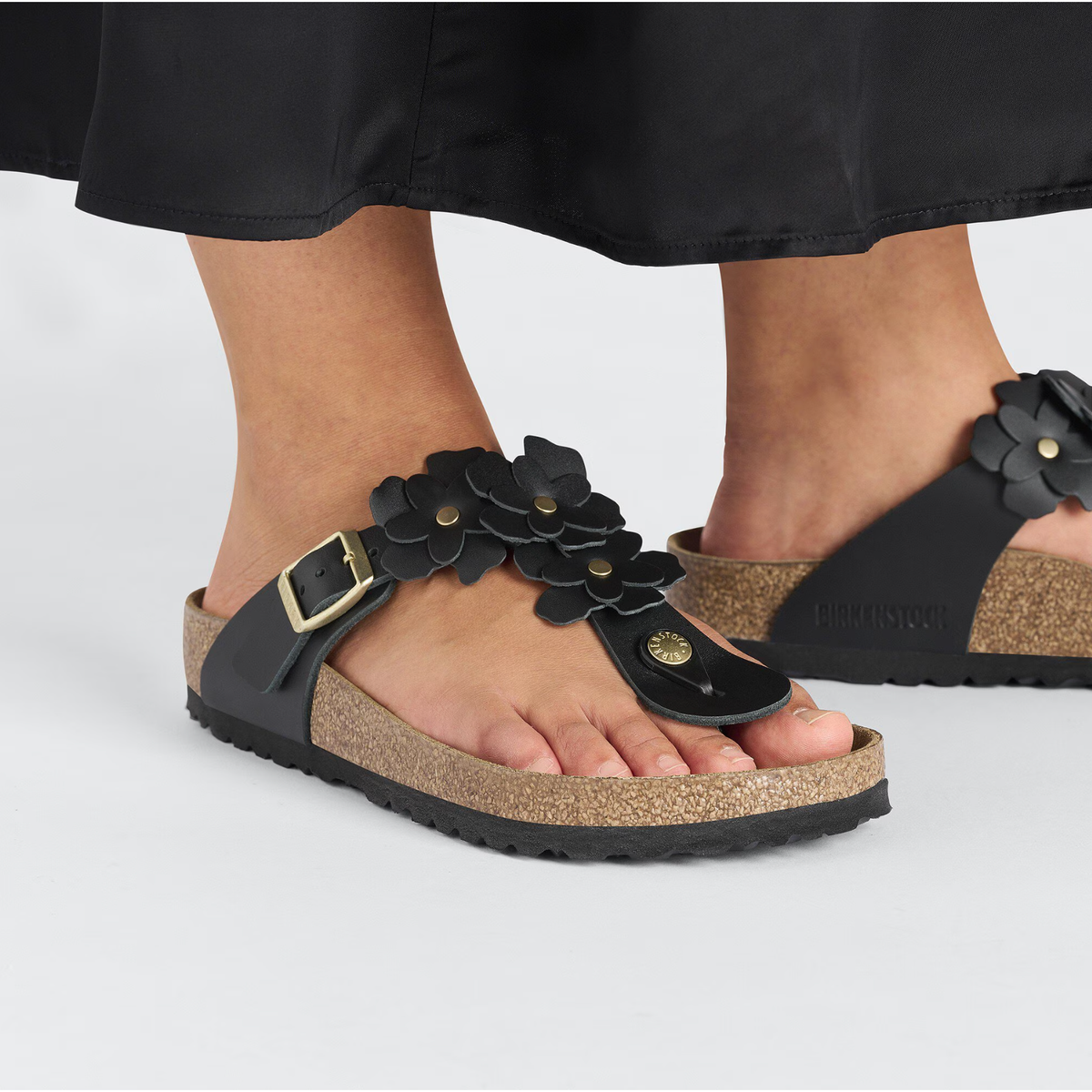 Birkenstock Women's Gizeh Flower Leather
