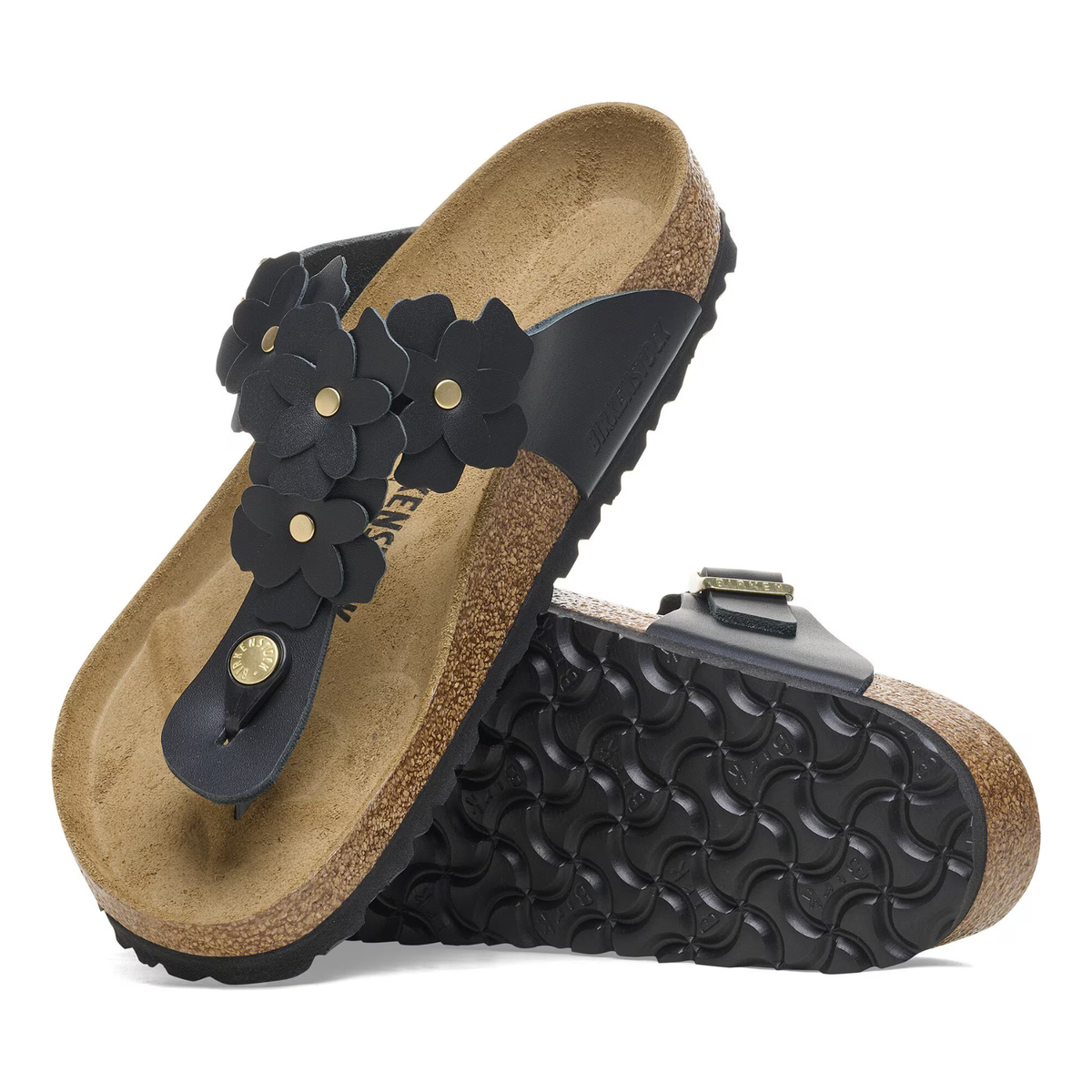 Birkenstock Women's Gizeh Flower Leather
