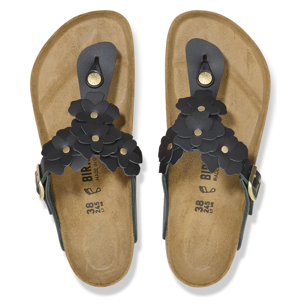 Birkenstock Women's Gizeh Flower Leather