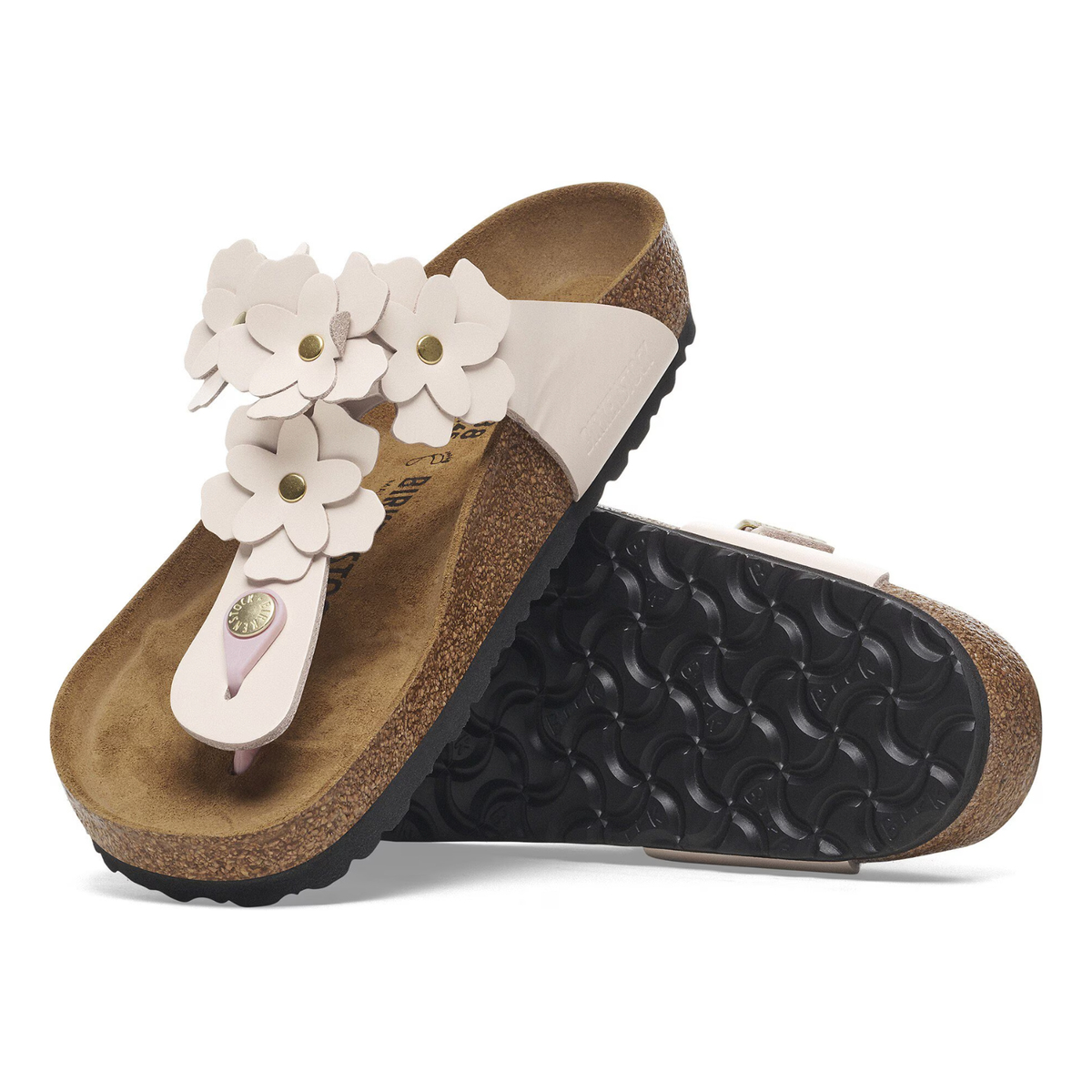 Birkenstock Women's Gizeh Flower Leather