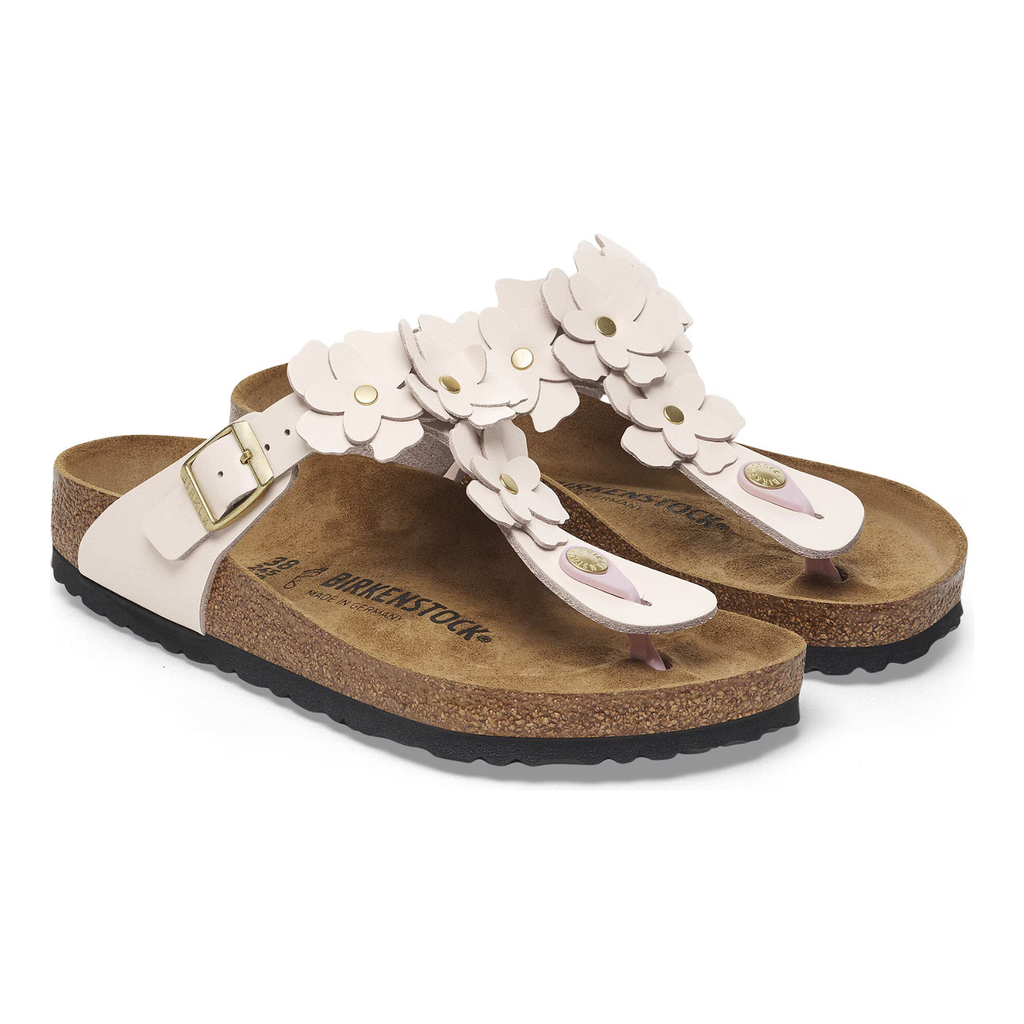 Birkenstock Women's Gizeh Flower Leather