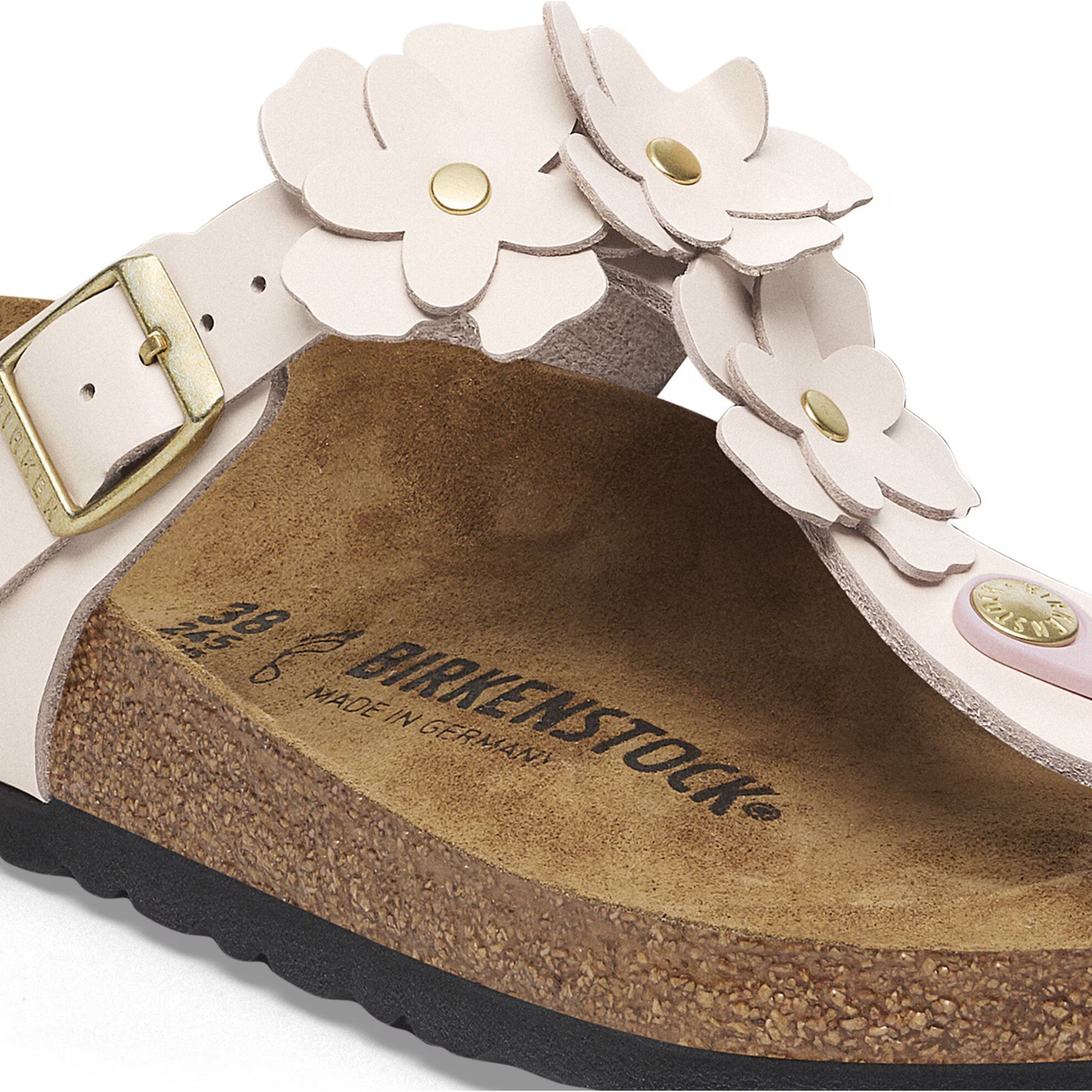 Birkenstock Women's Gizeh Flower Leather