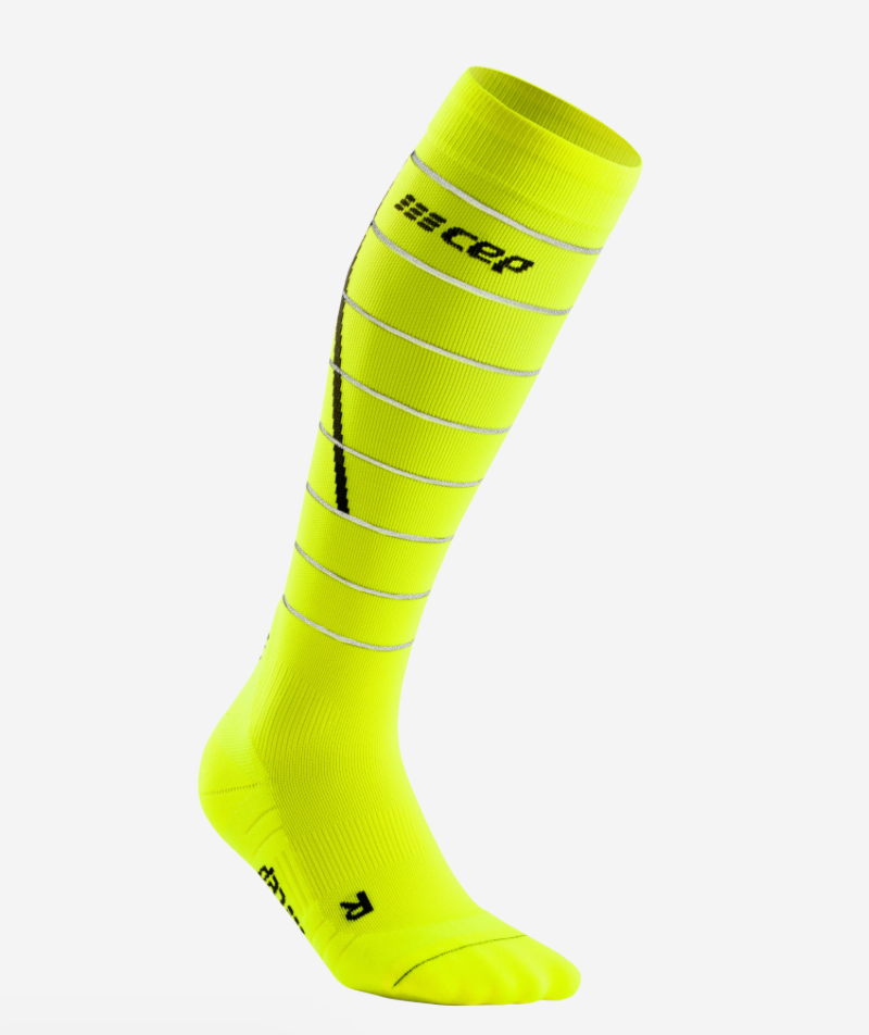 Men's CEP Pro Run Reflective Socks Tall