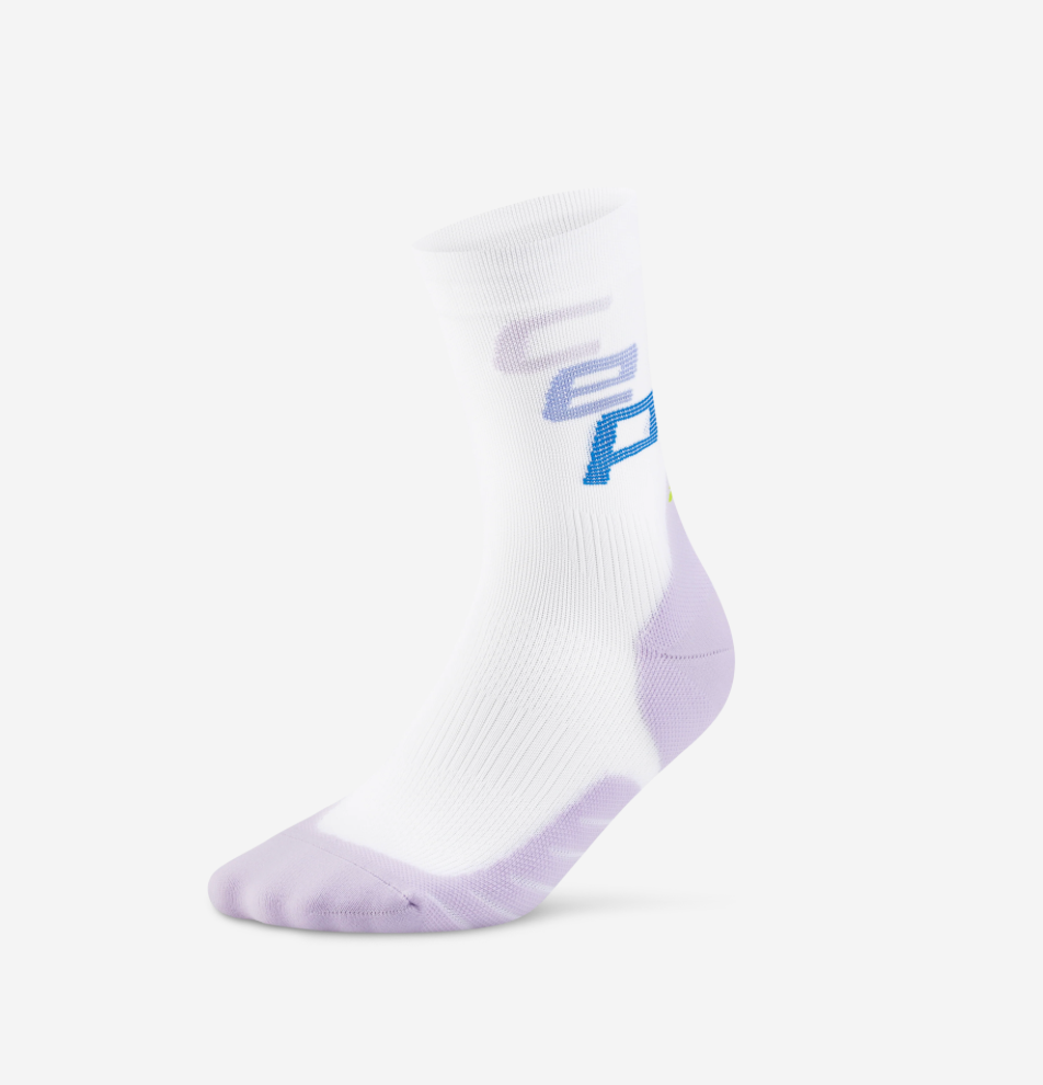 CEP Unisex Core Run Edition Steps Mid Cut Compression Socks