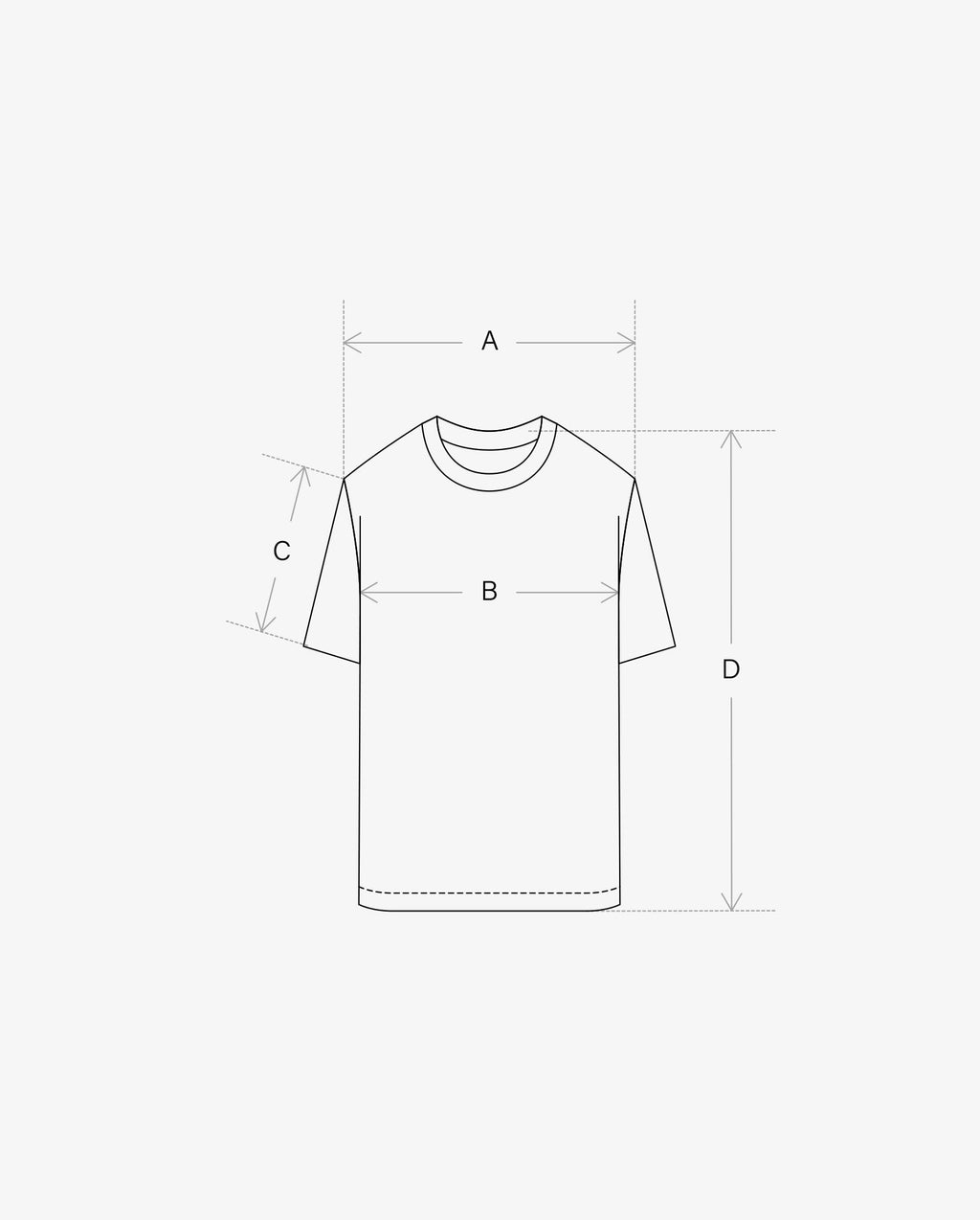 Micro Stripe T-shirt / Dark Blue
