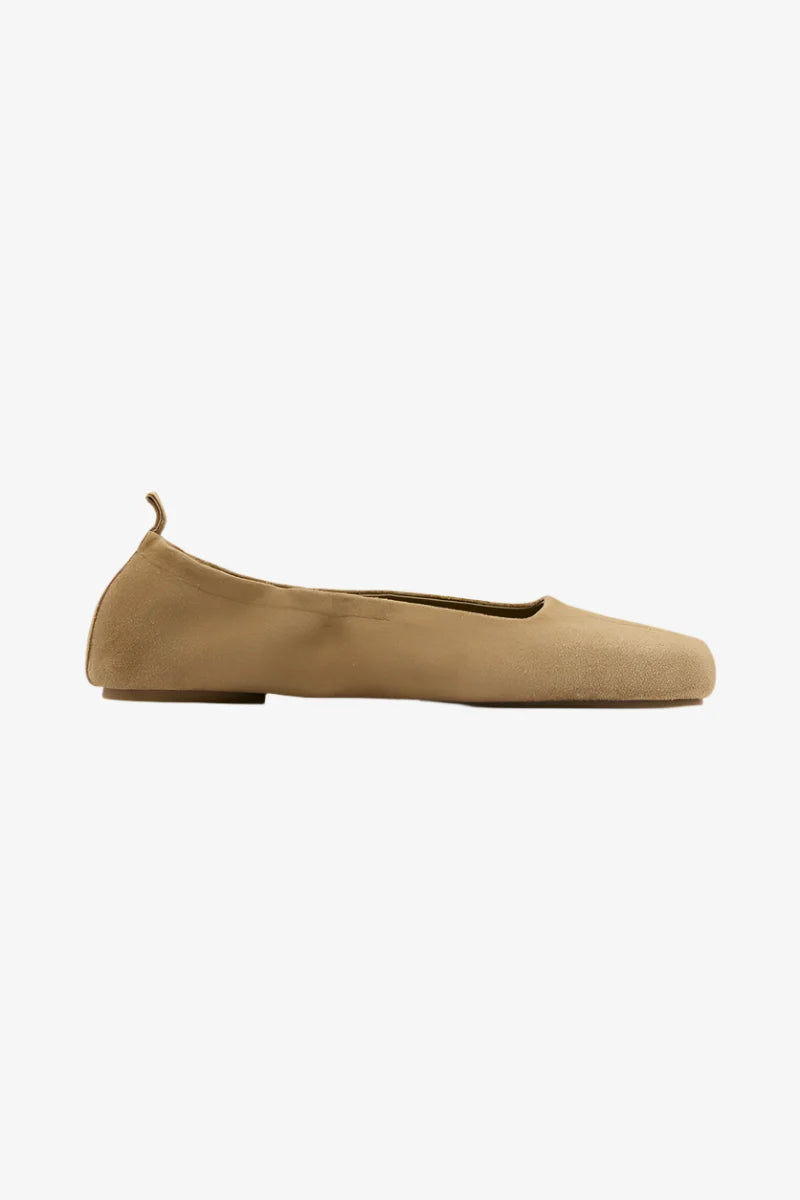 St. Agni Suede Ballet Flat
