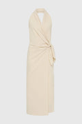 St. Agni Halter Wrap Dress