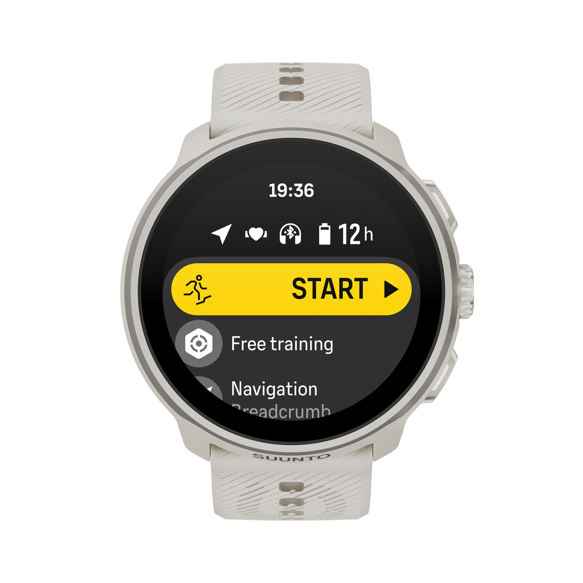 Suunto Run Watch with Silicone Strap