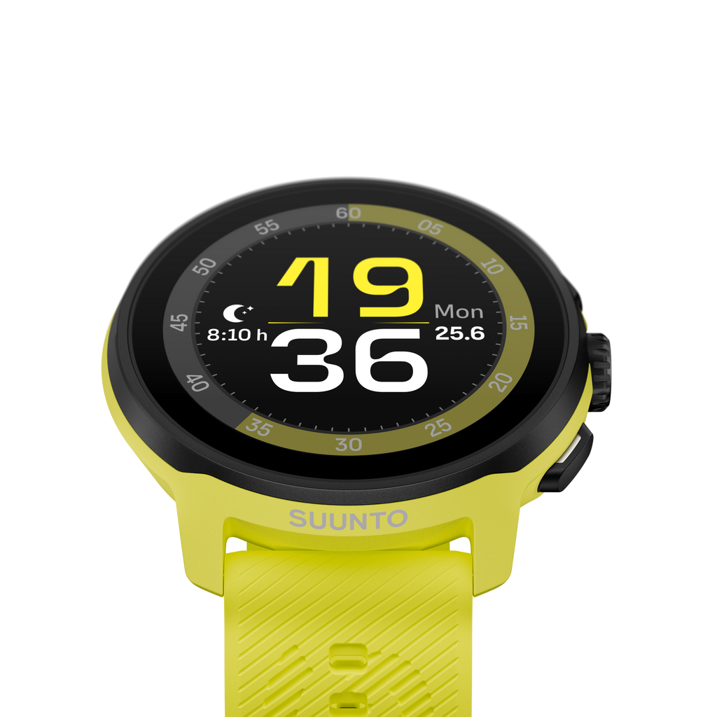 Suunto Run Watch with Silicone Strap