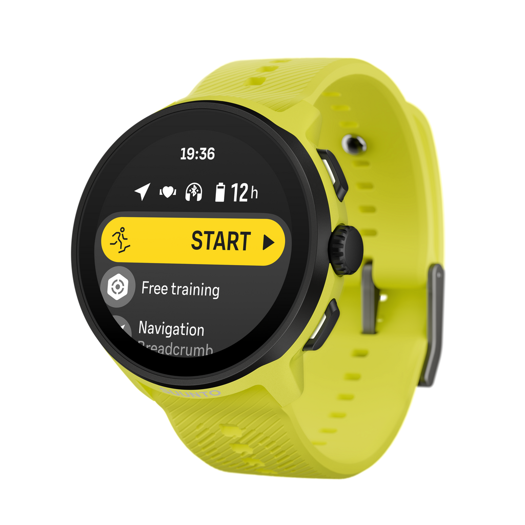Suunto Run Watch with Silicone Strap
